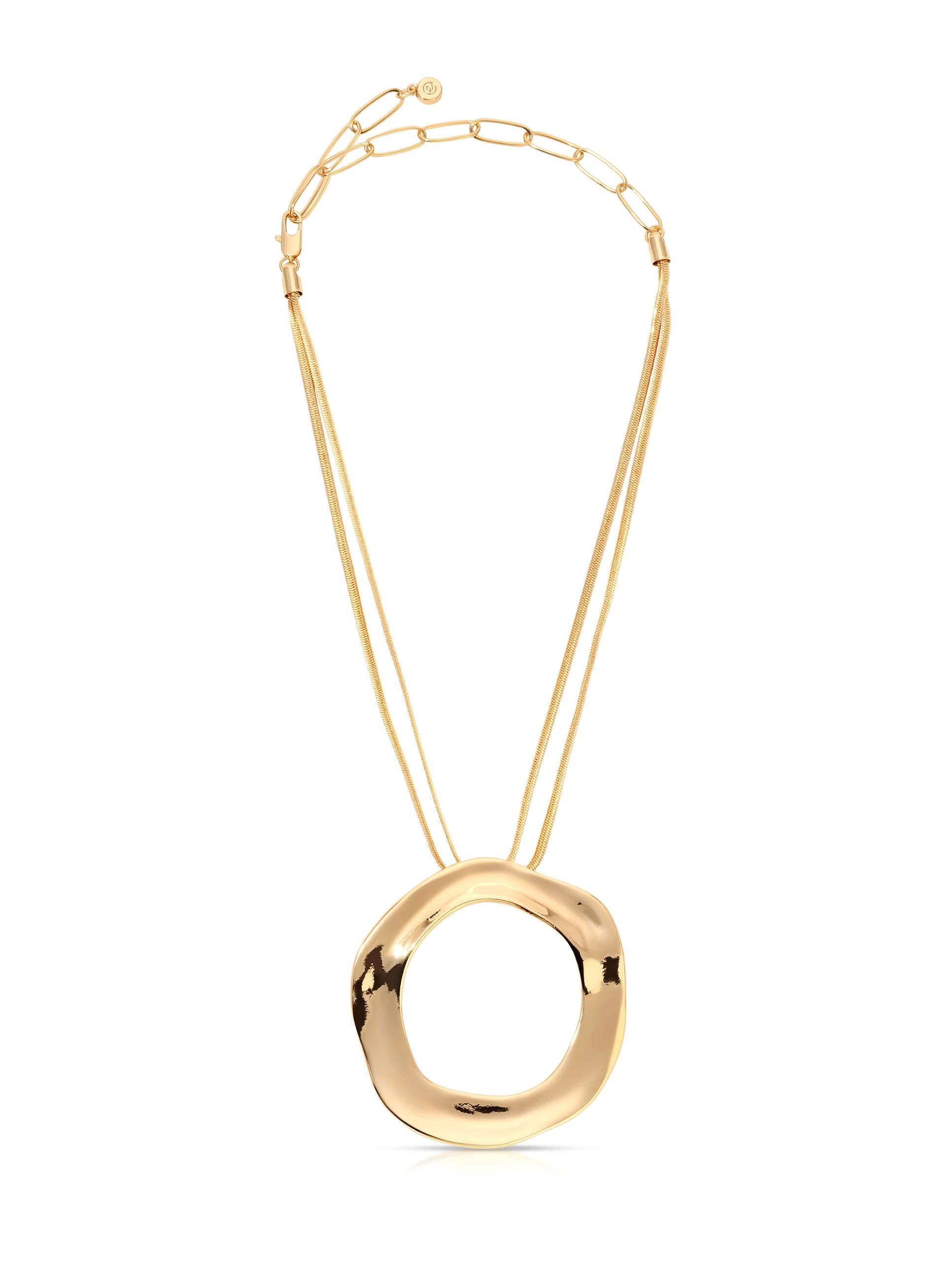 Open Circle Necklace