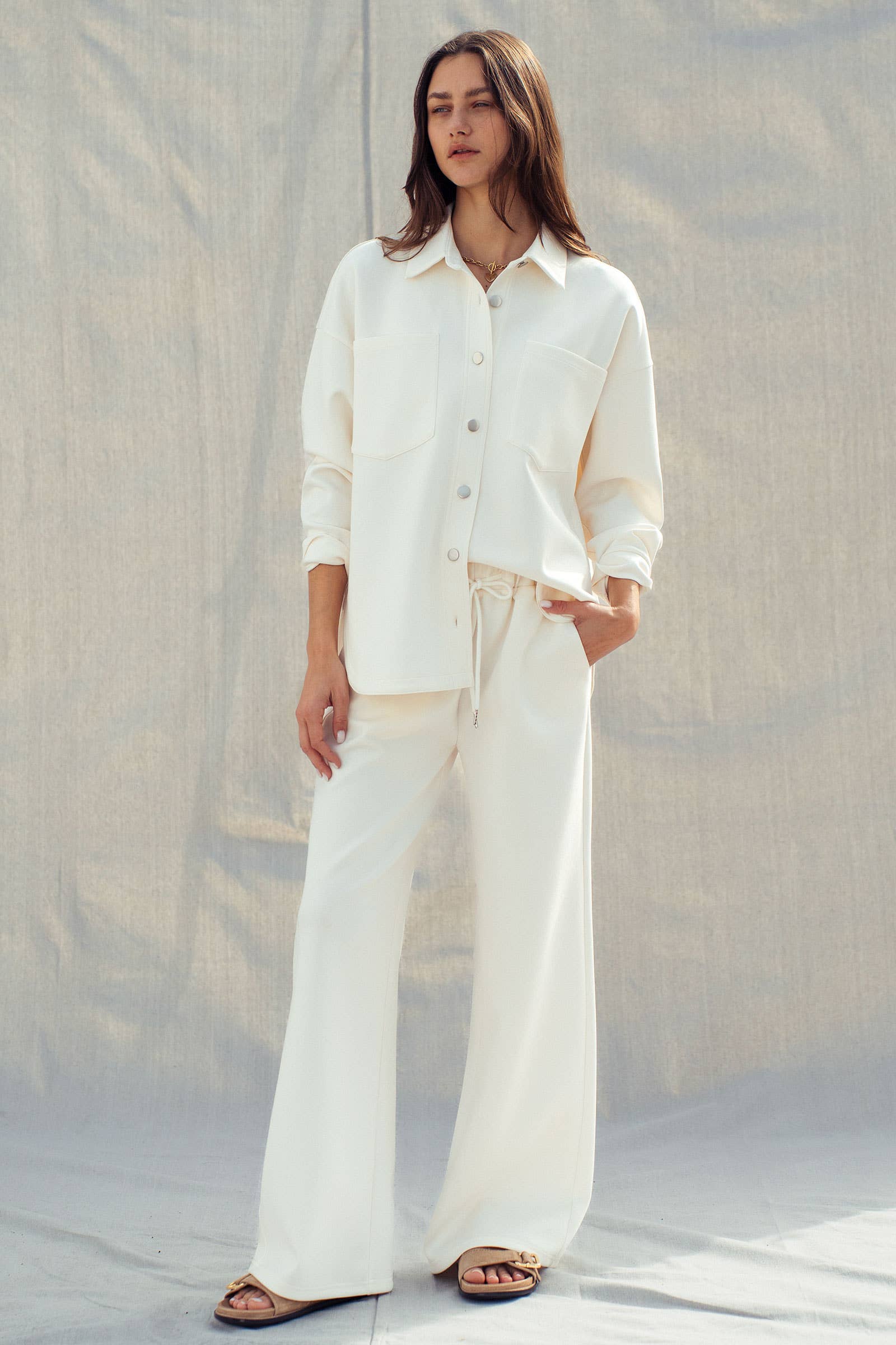 Cotton Shirt Jacket