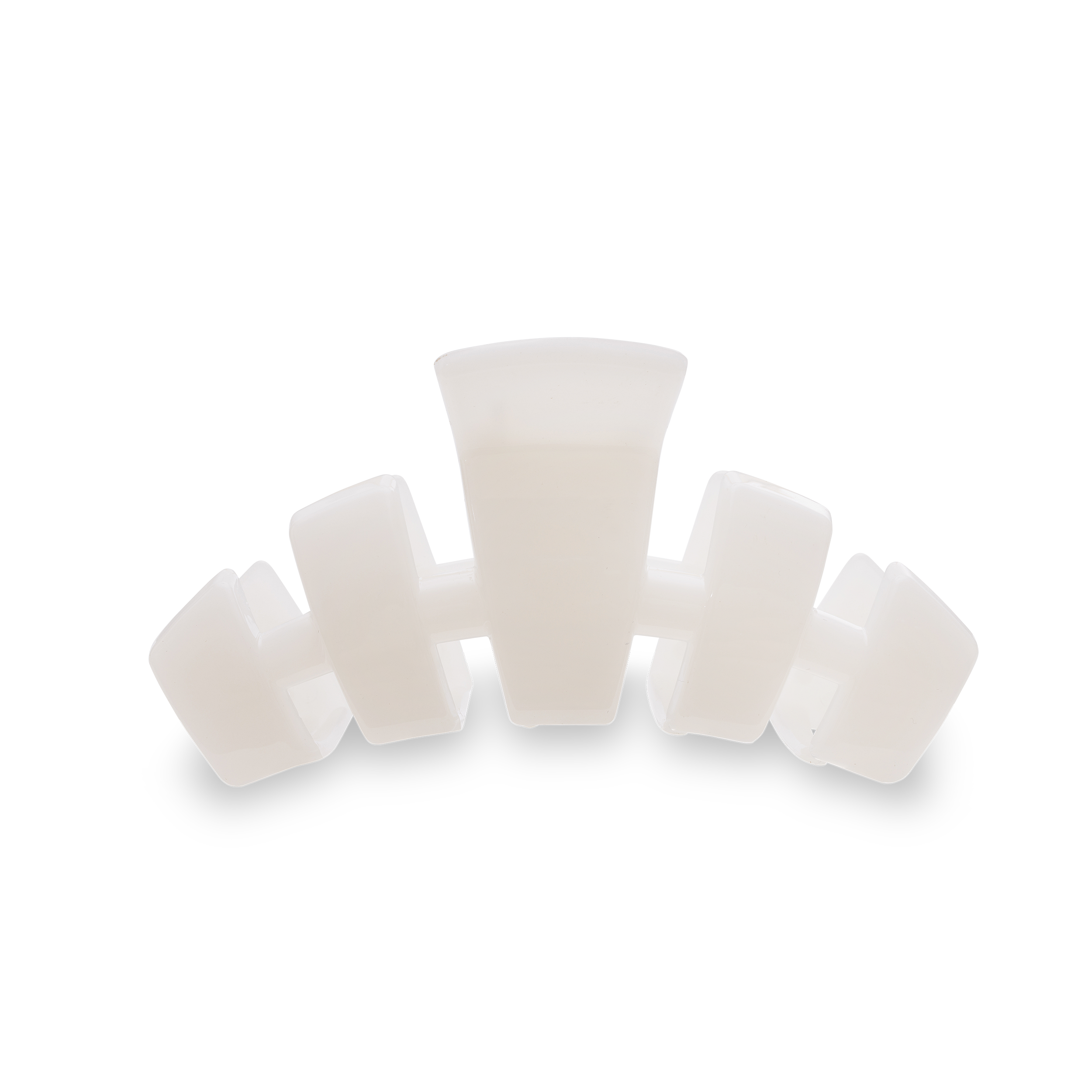 Classic Coconut White Medium Hair Clip