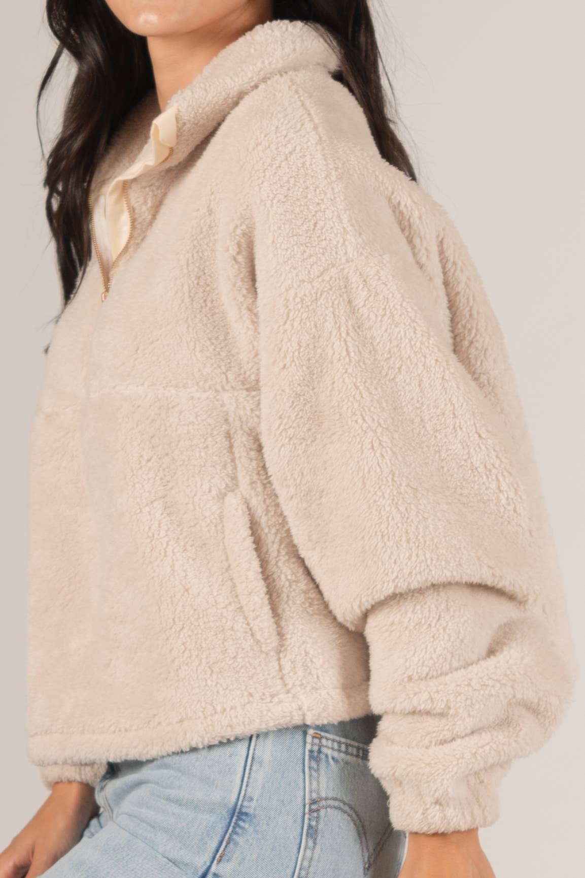 Soft Fleece Quarter Zip Pullover