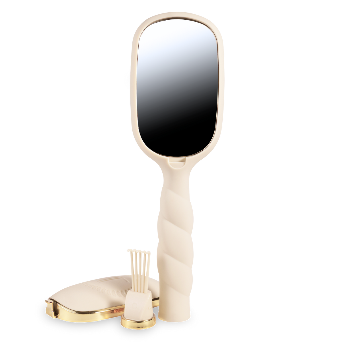 Teleties Detangler Brush |Tan| Medium Brush