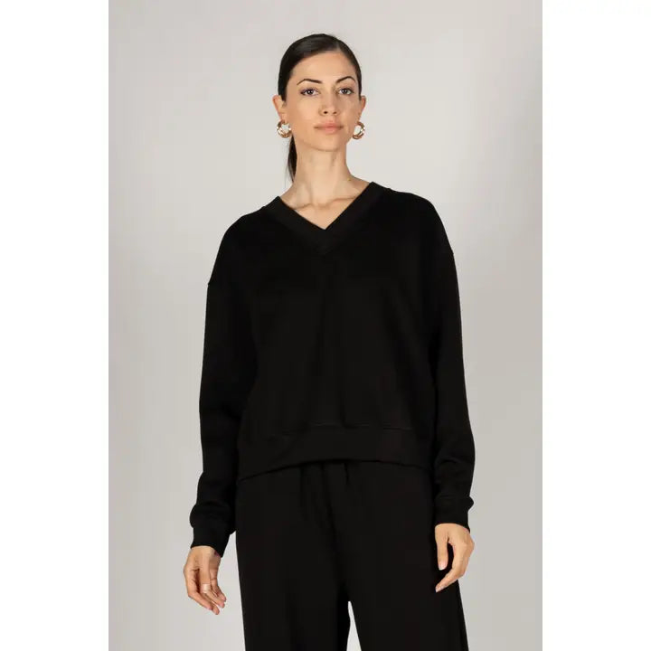 pull over v neck soft sweater