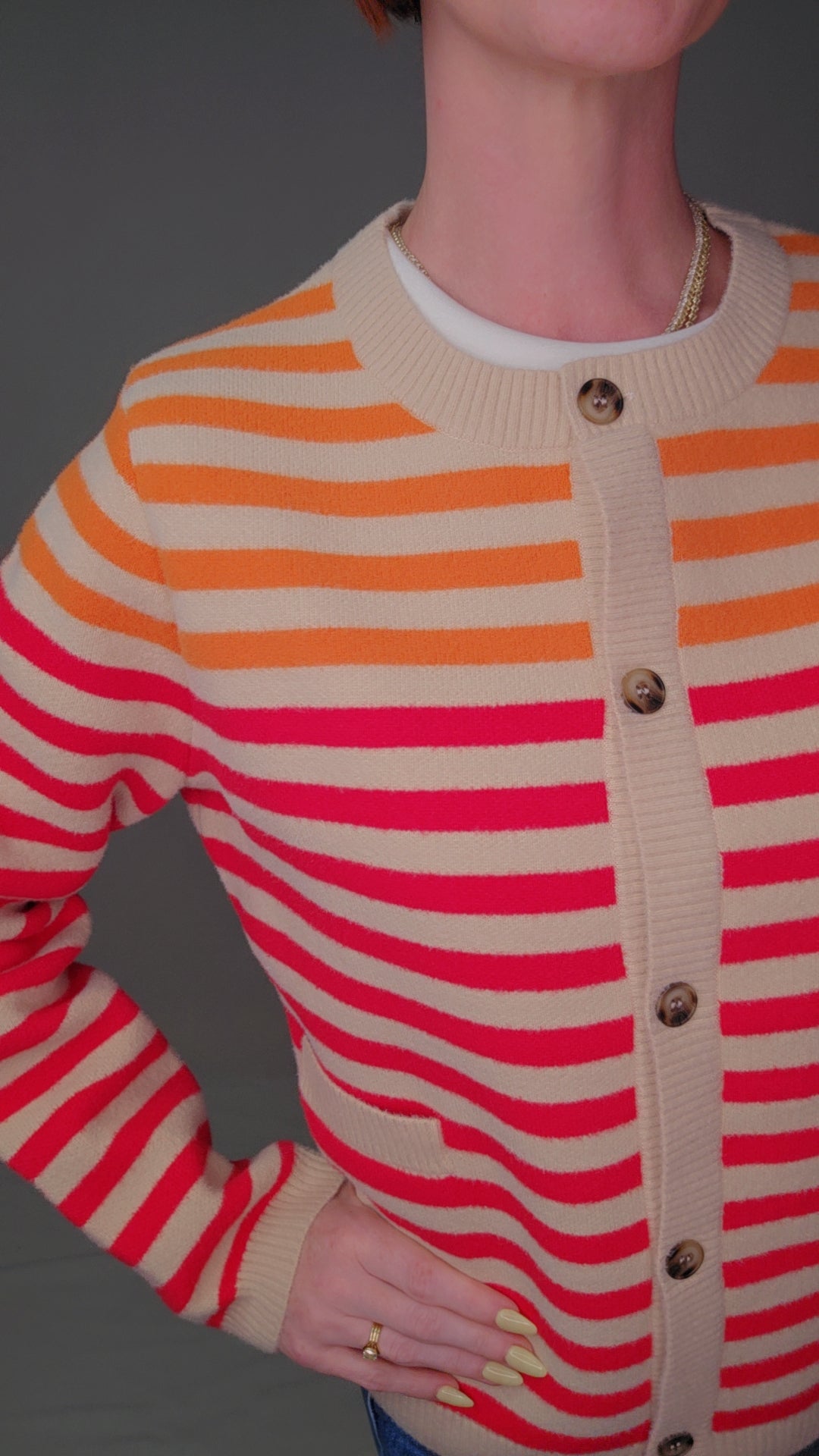 Sunset Stripes Cardi