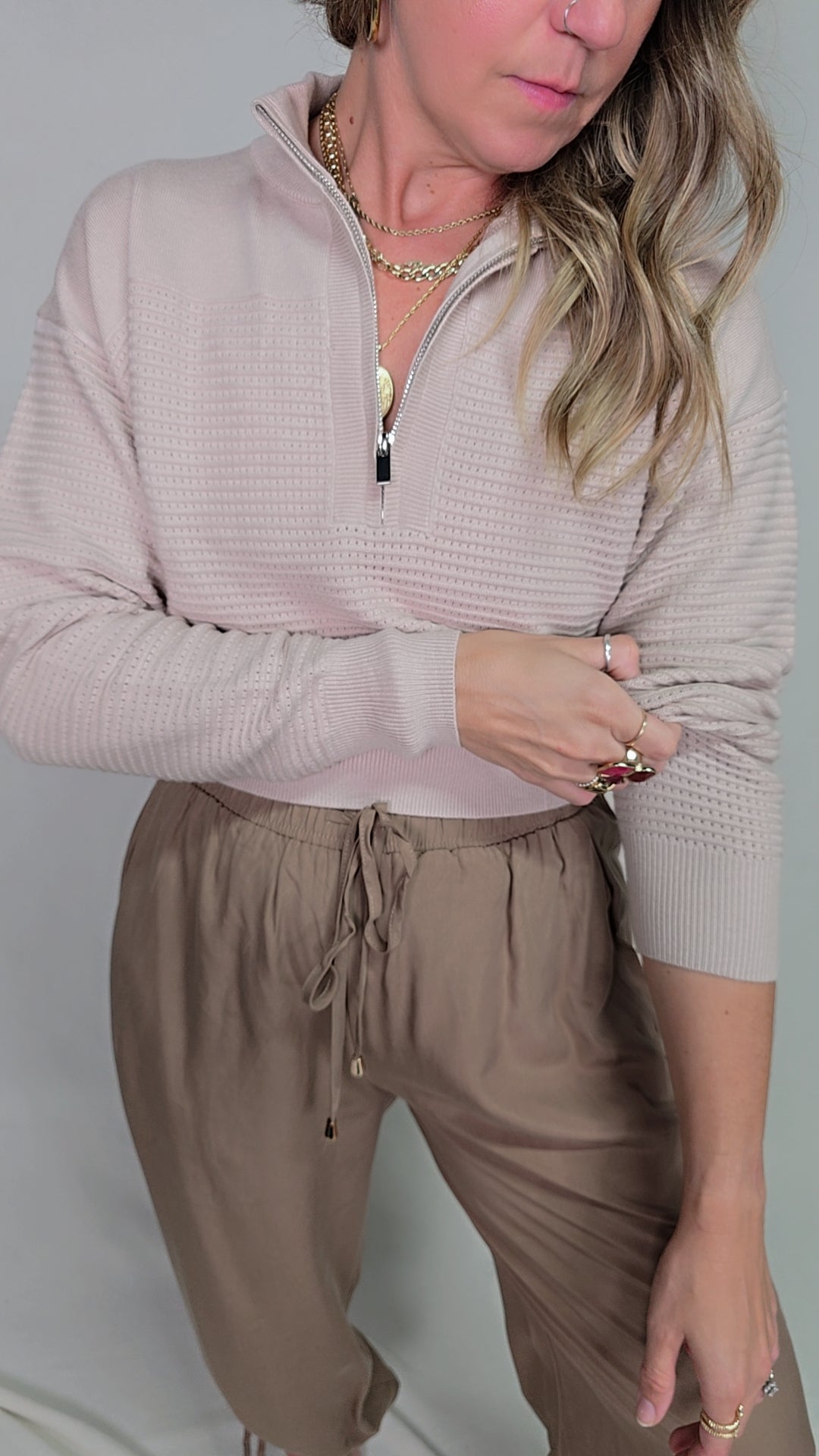 Dolman Half Zip