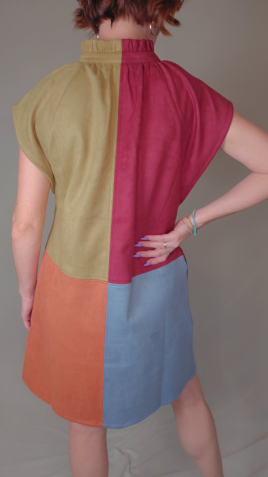 Colorblock Dress