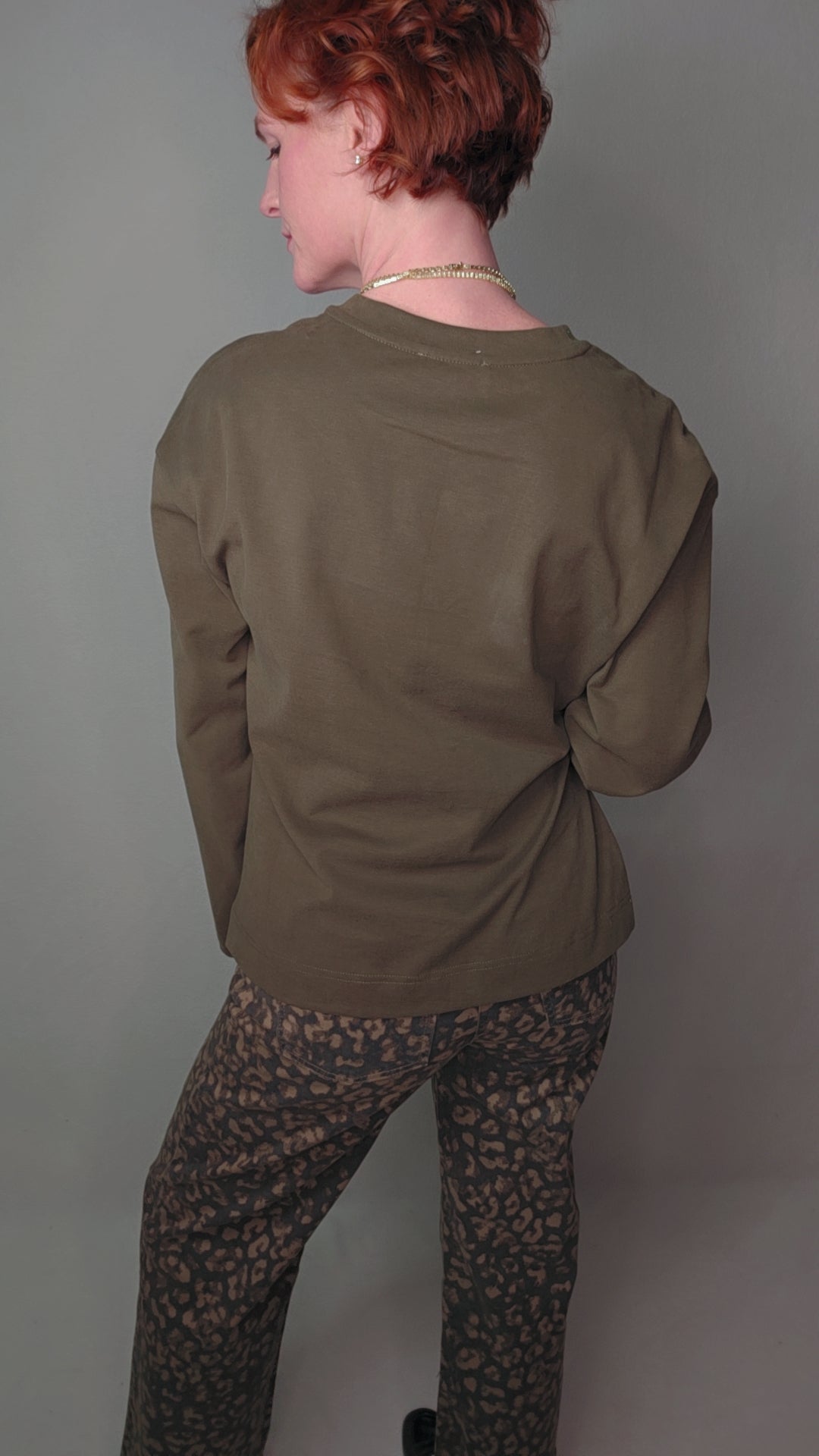 ORCHIS Moss Green T-shirt