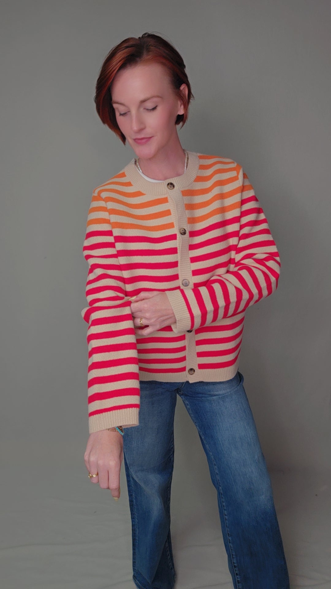 Sunset Stripes Cardi