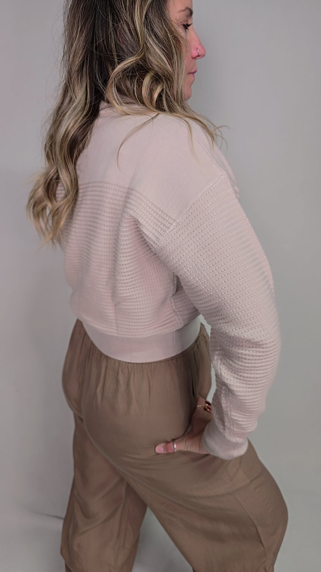 Dolman Half Zip