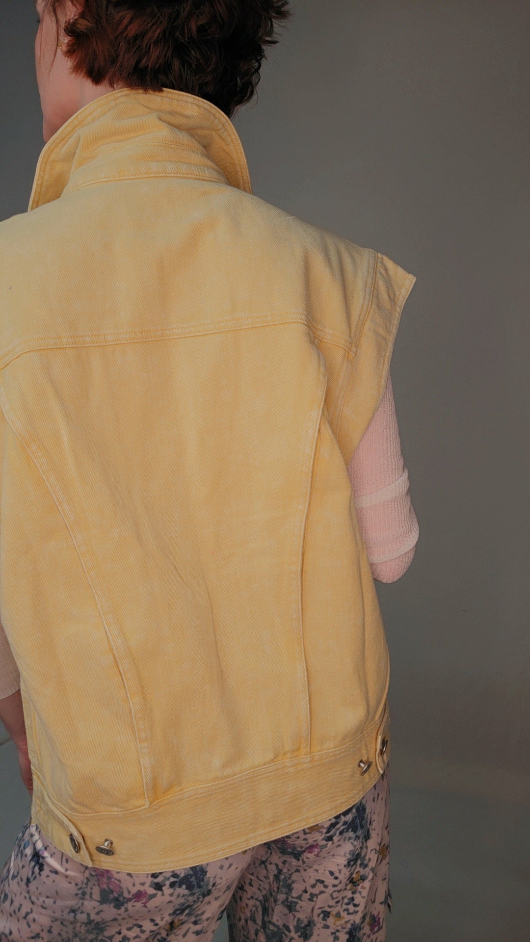 Golden Hour Denim Vest