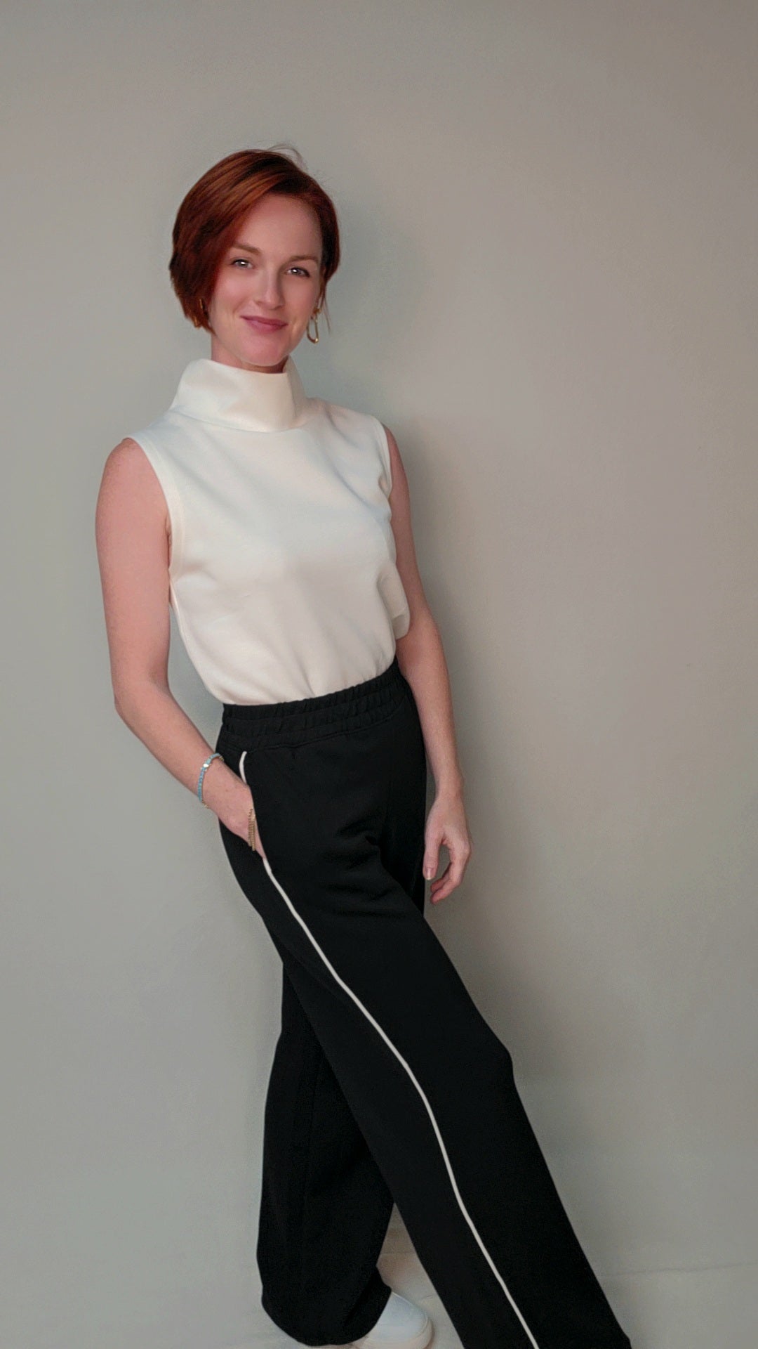 PIPING STRAIGHT PANT