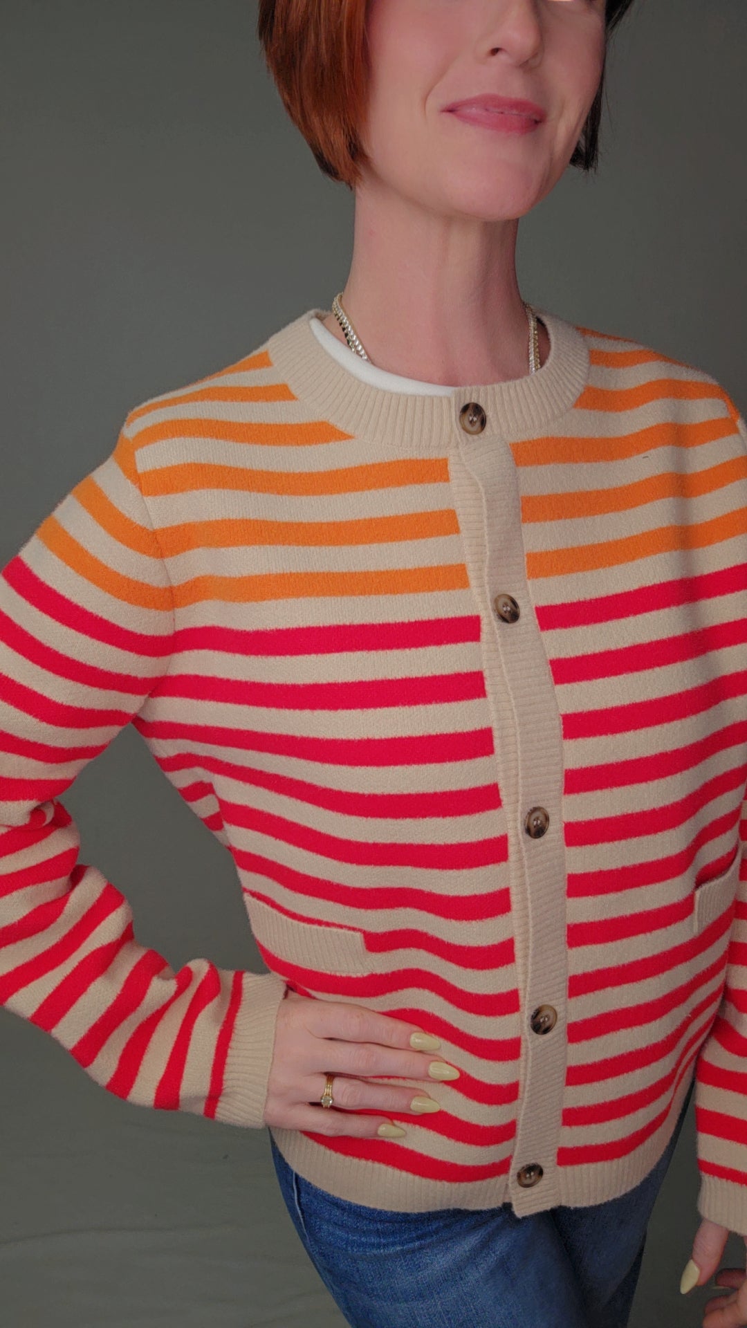 Sunset Stripes Cardi