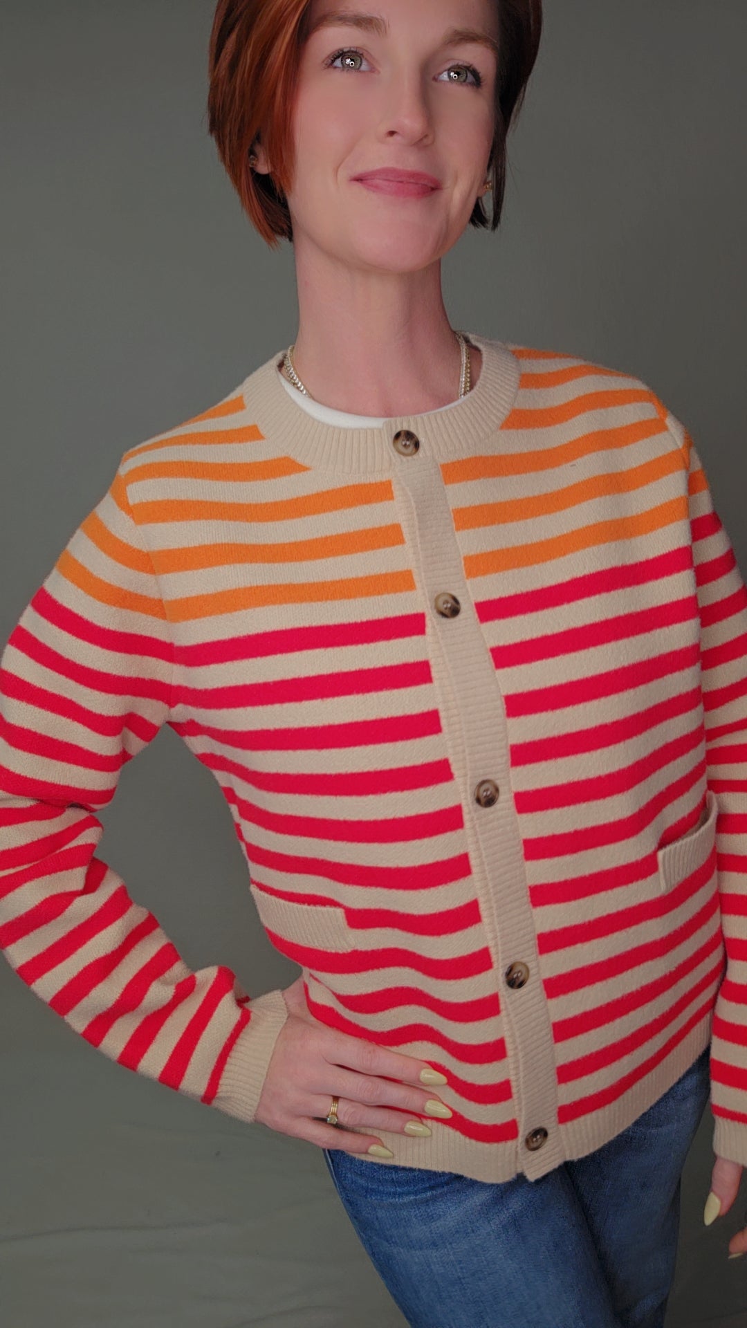Sunset Stripes Cardi