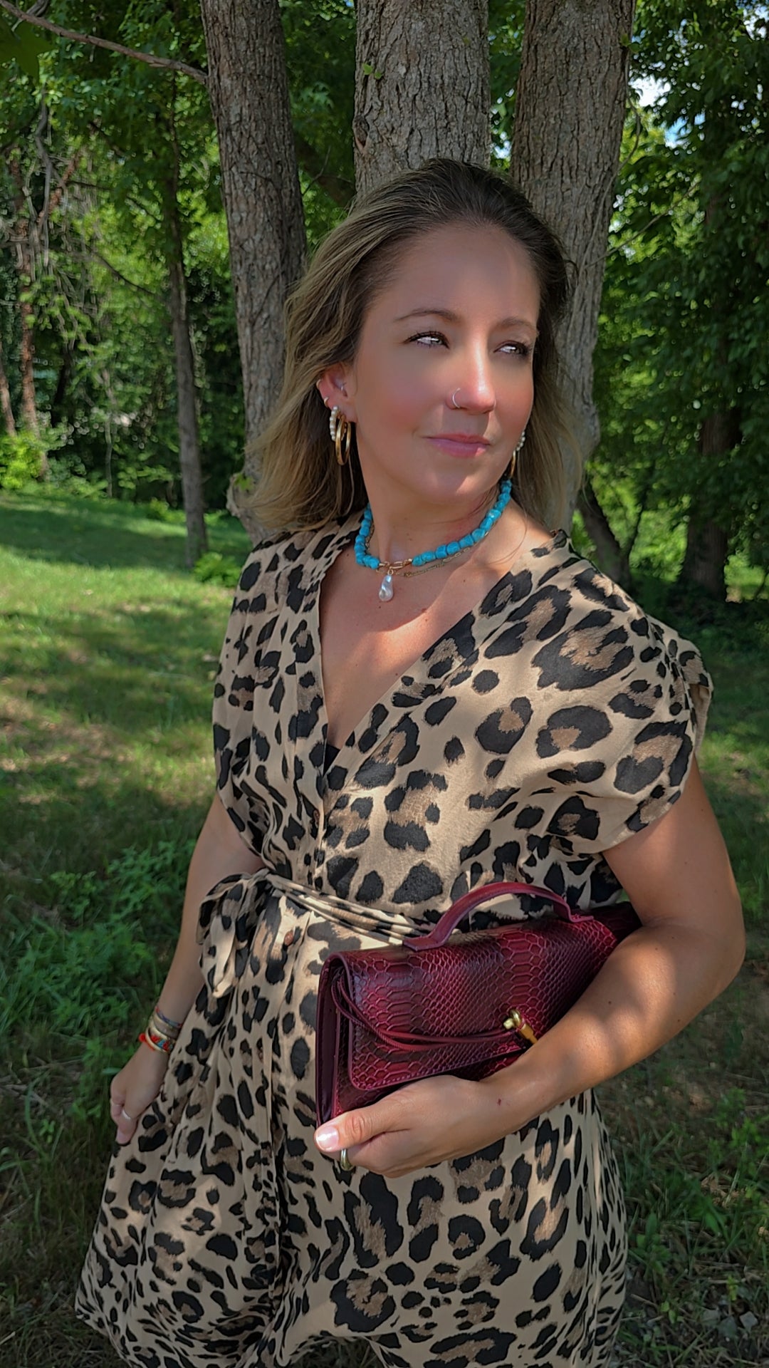 Leopard Print Maxi