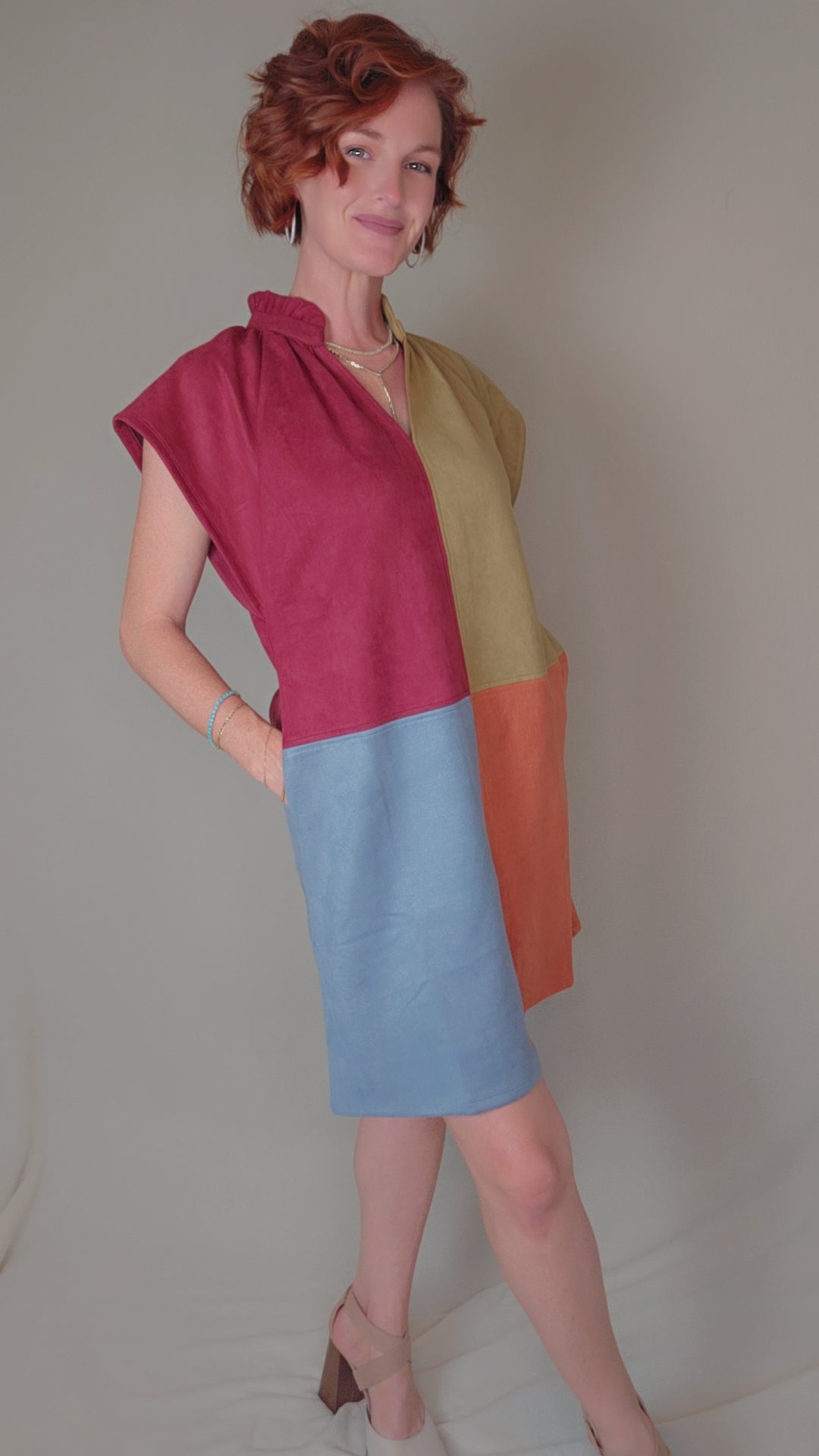 Colorblock Dress