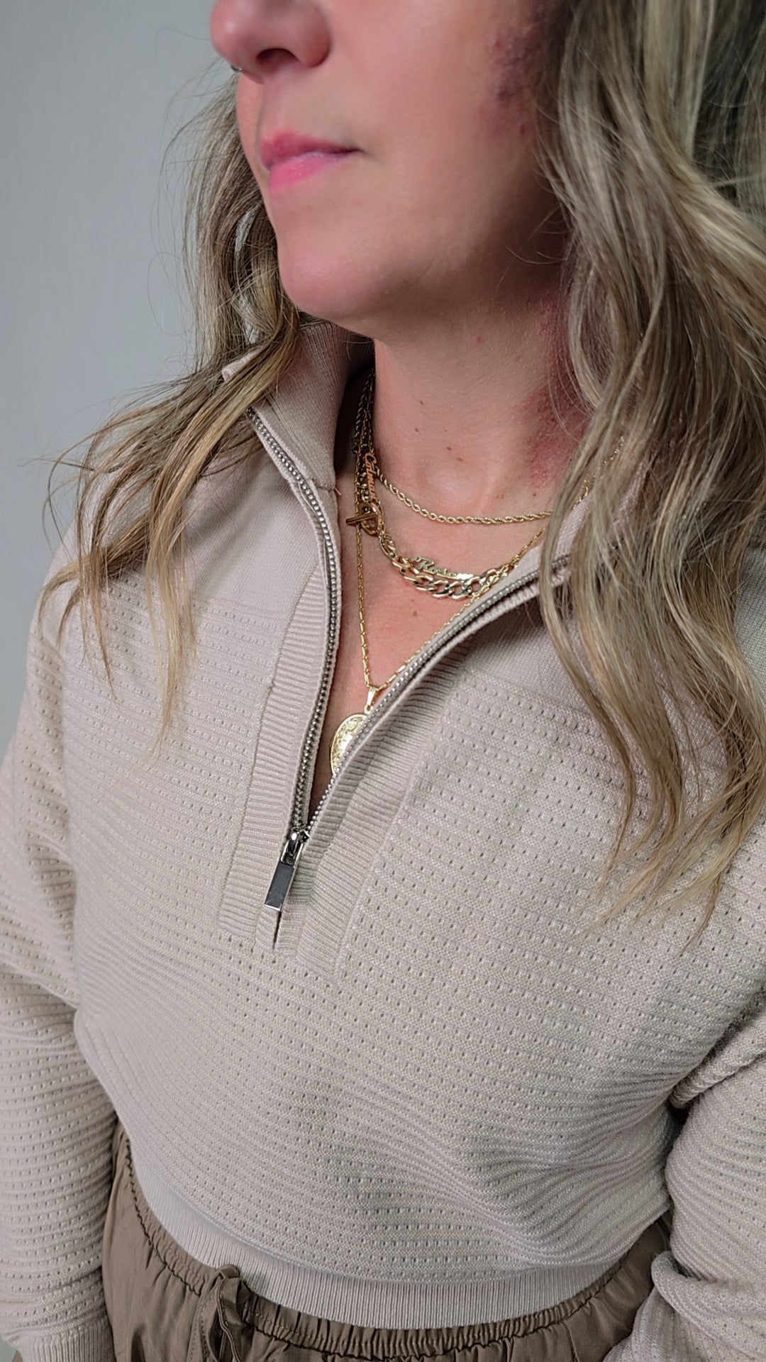 Dolman Half Zip