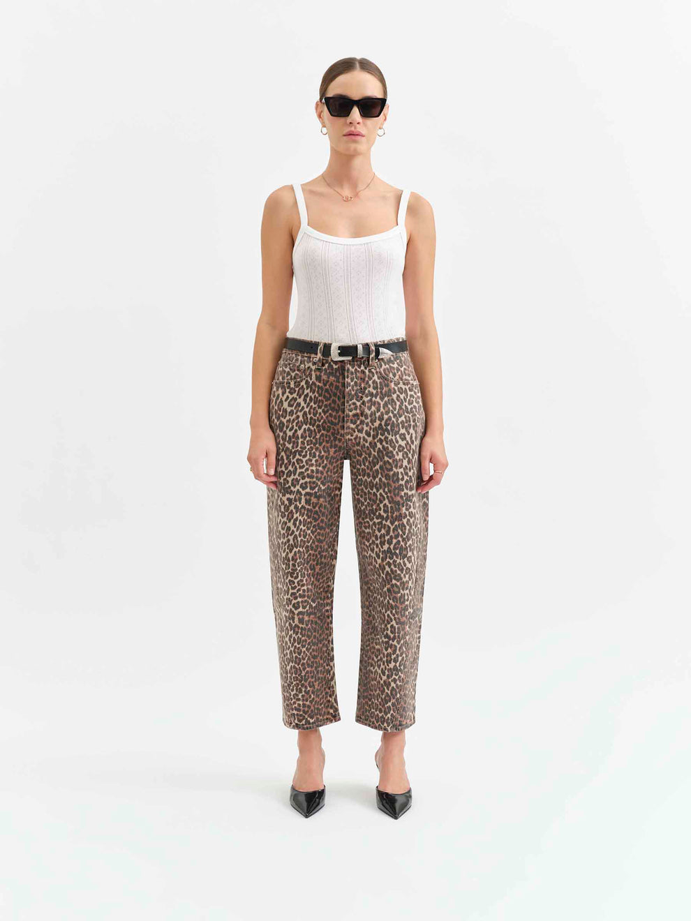 Daze Denim | Westward High Rise Barrel Leg in Cool Cat