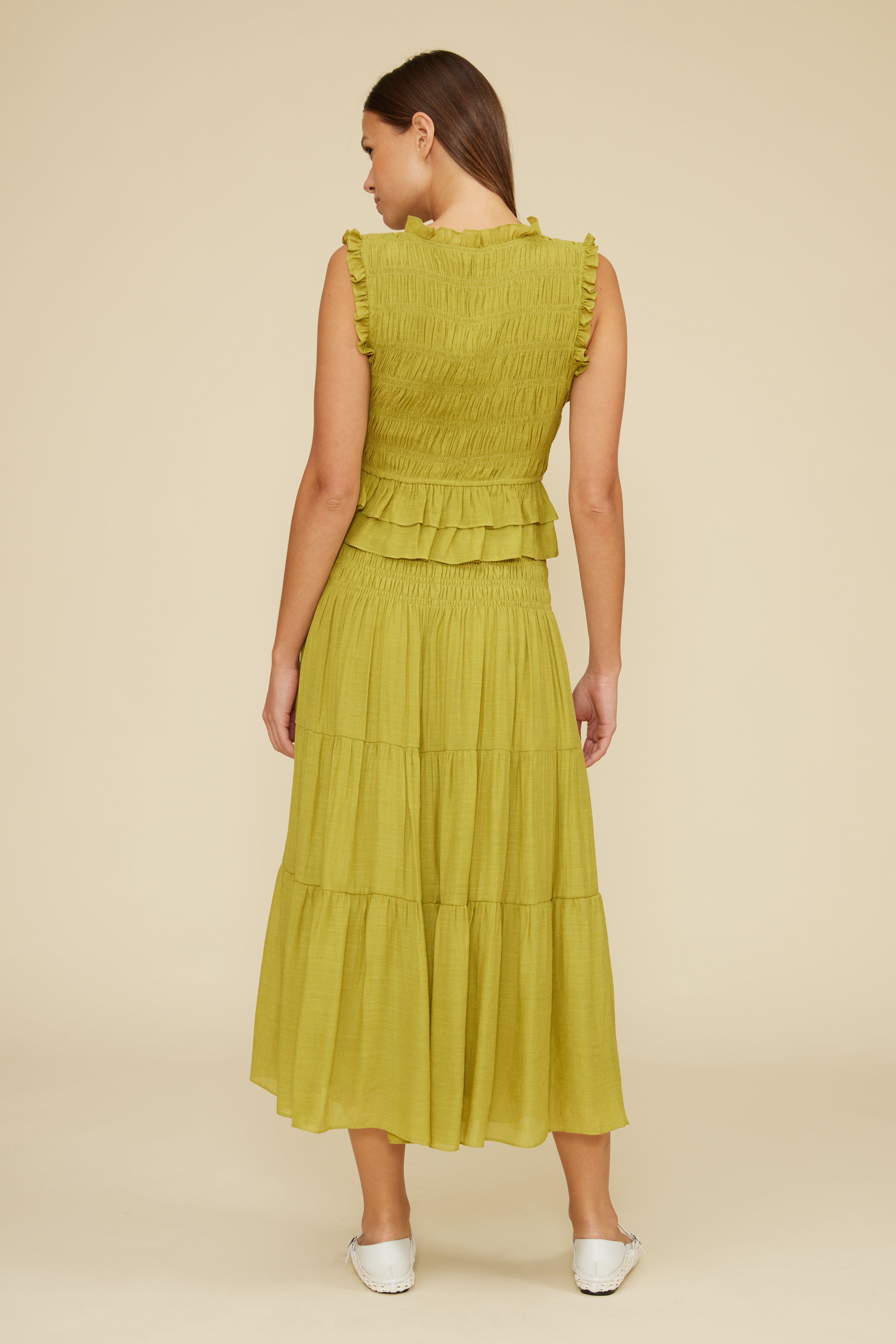 Tropez Smocked Skirt