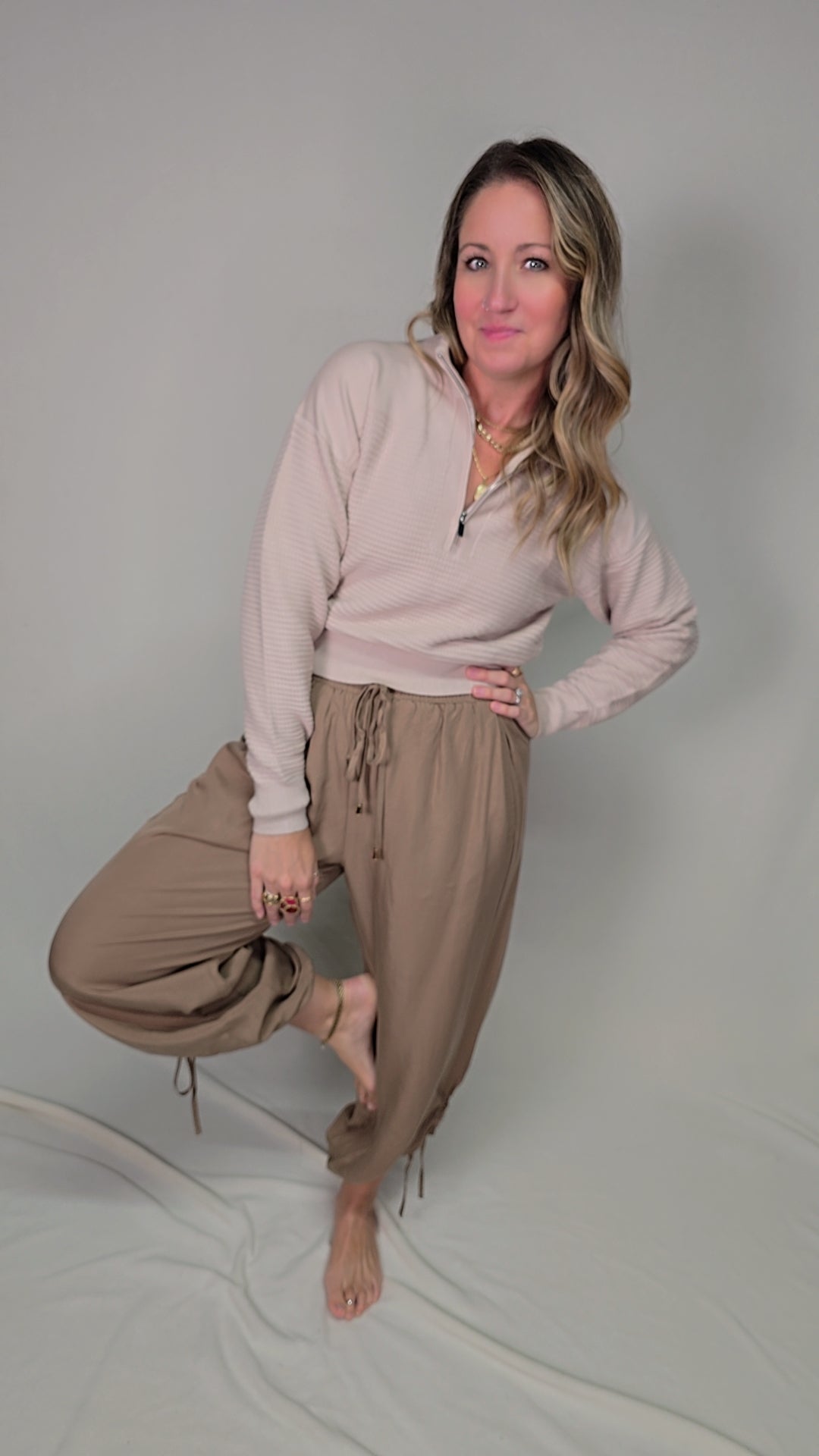 Dolman Half Zip