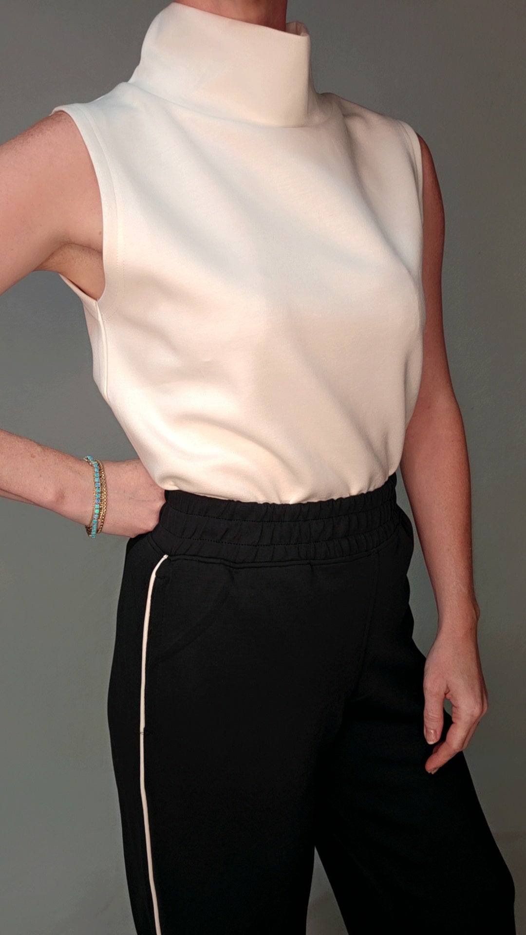 PIPING STRAIGHT PANT
