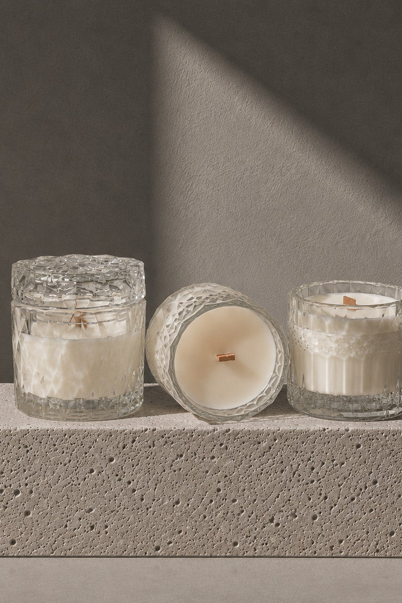 Amber Rosewood Soy Candle
