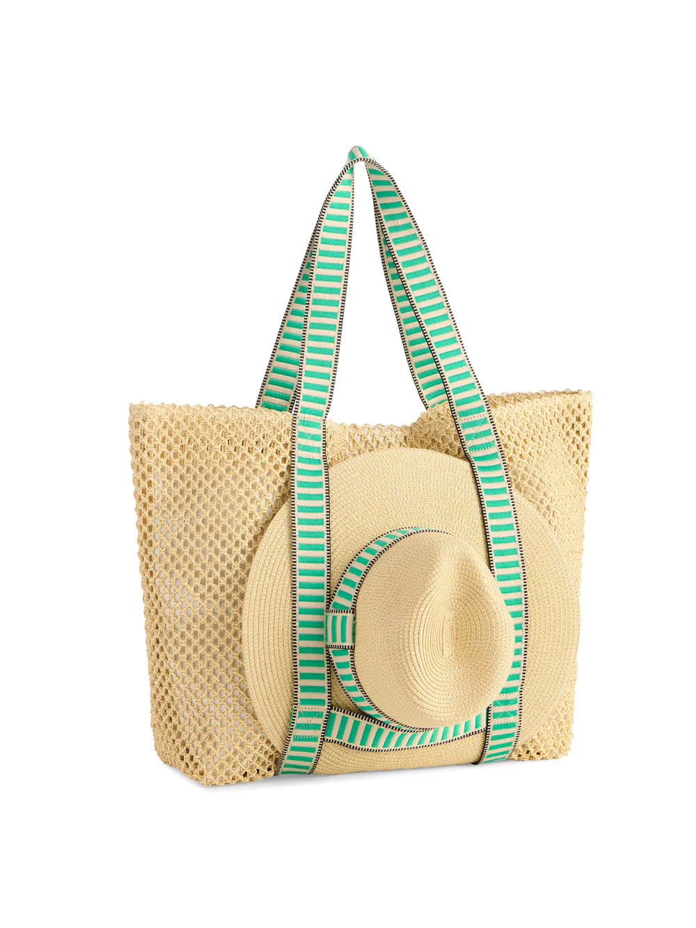 Shiraleah Dorian Tote and Hat Set