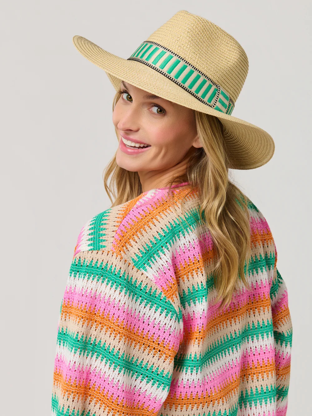 Shiraleah Dorian Tote and Hat Set