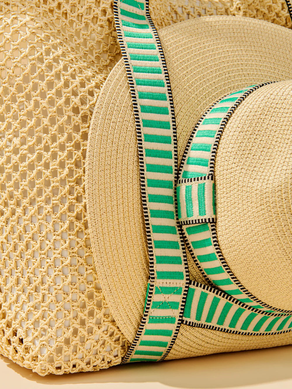 Shiraleah Dorian Tote and Hat Set