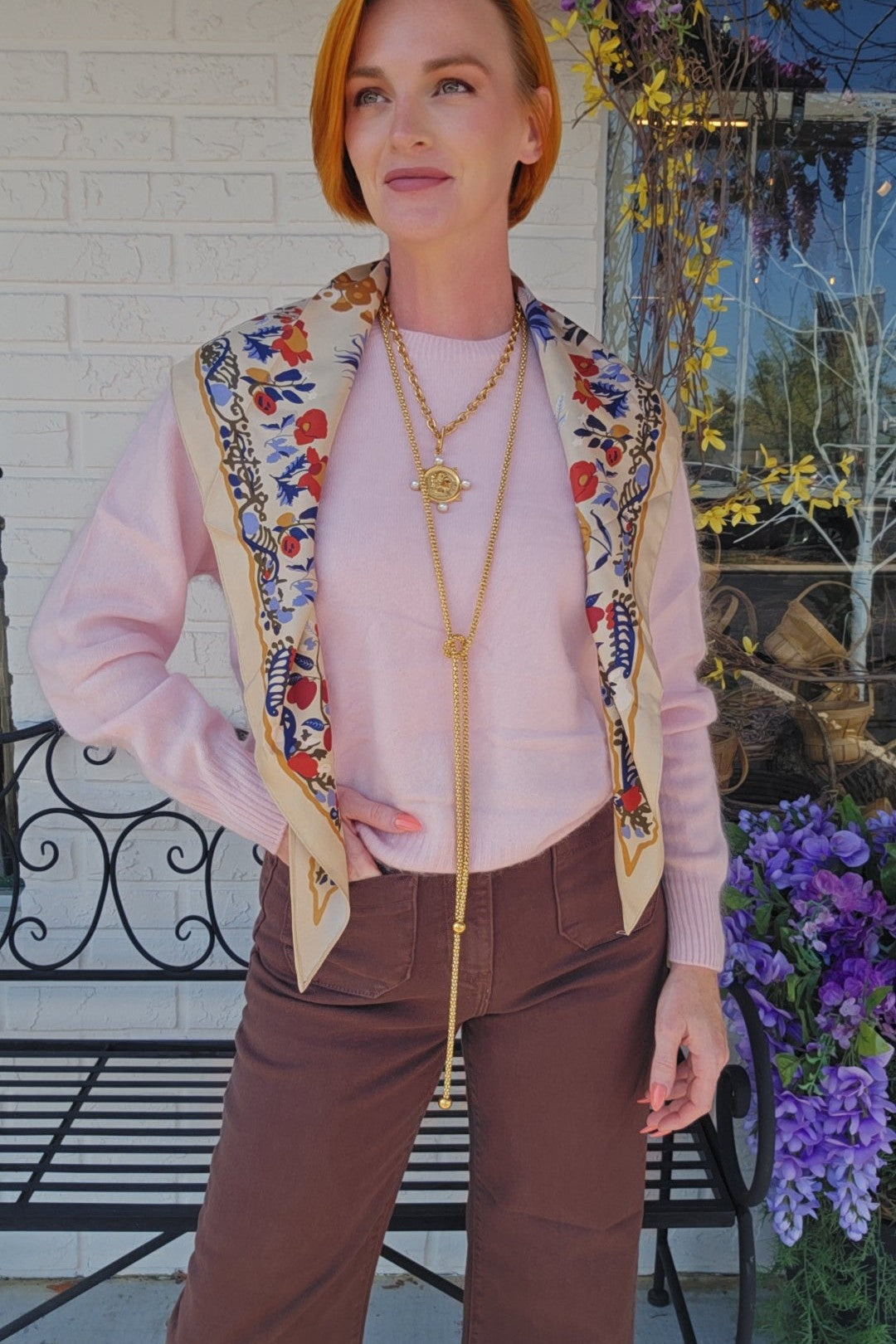 Women's Silk Long Sleeve Cozy Sweater