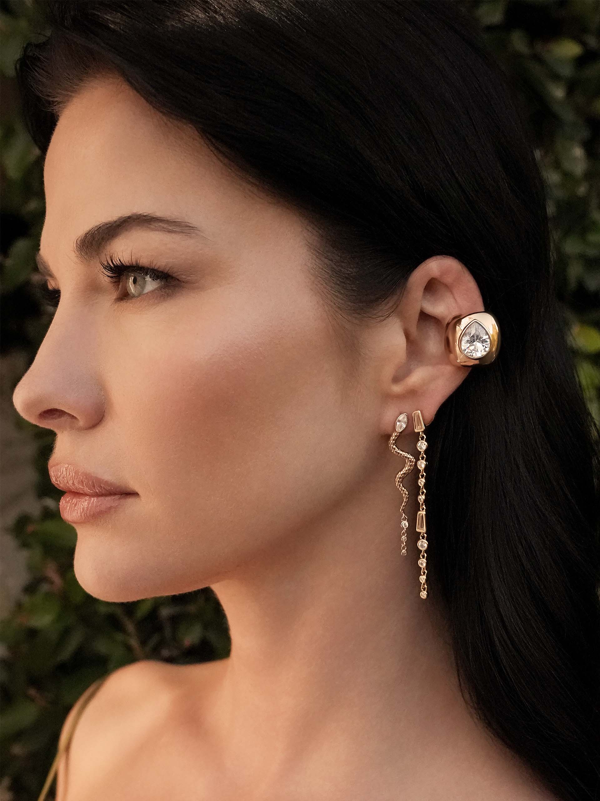 Crystal Ear Cuff