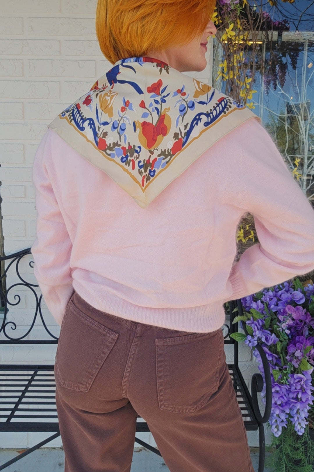 Women's Silk Long Sleeve Cozy Sweater