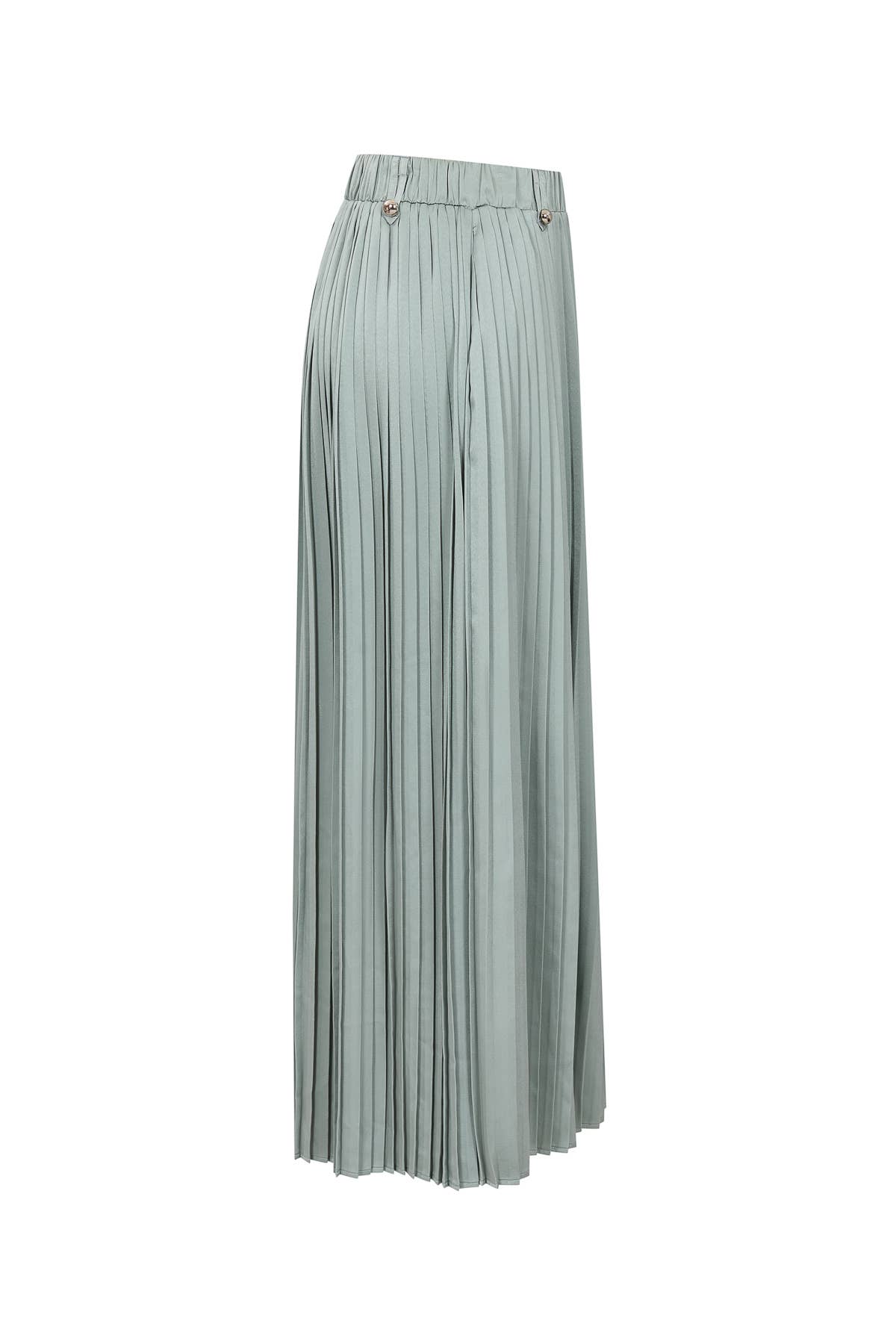 Pleated Wide Leg Pants