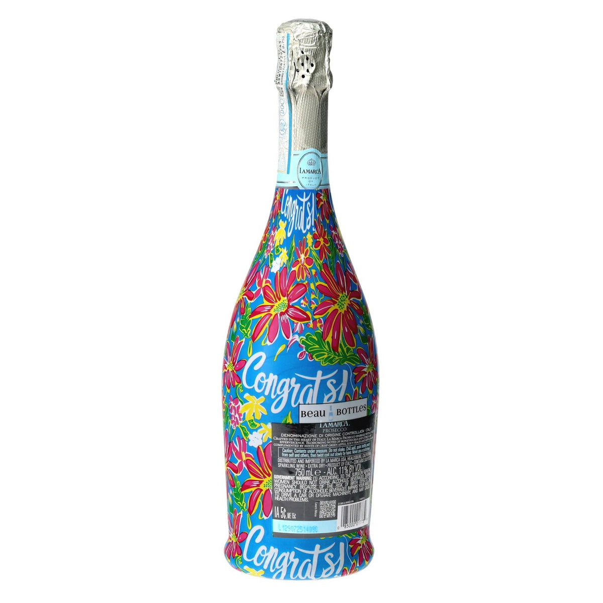 Congrats Prosecco Bottle Wrap – Celebration Gift