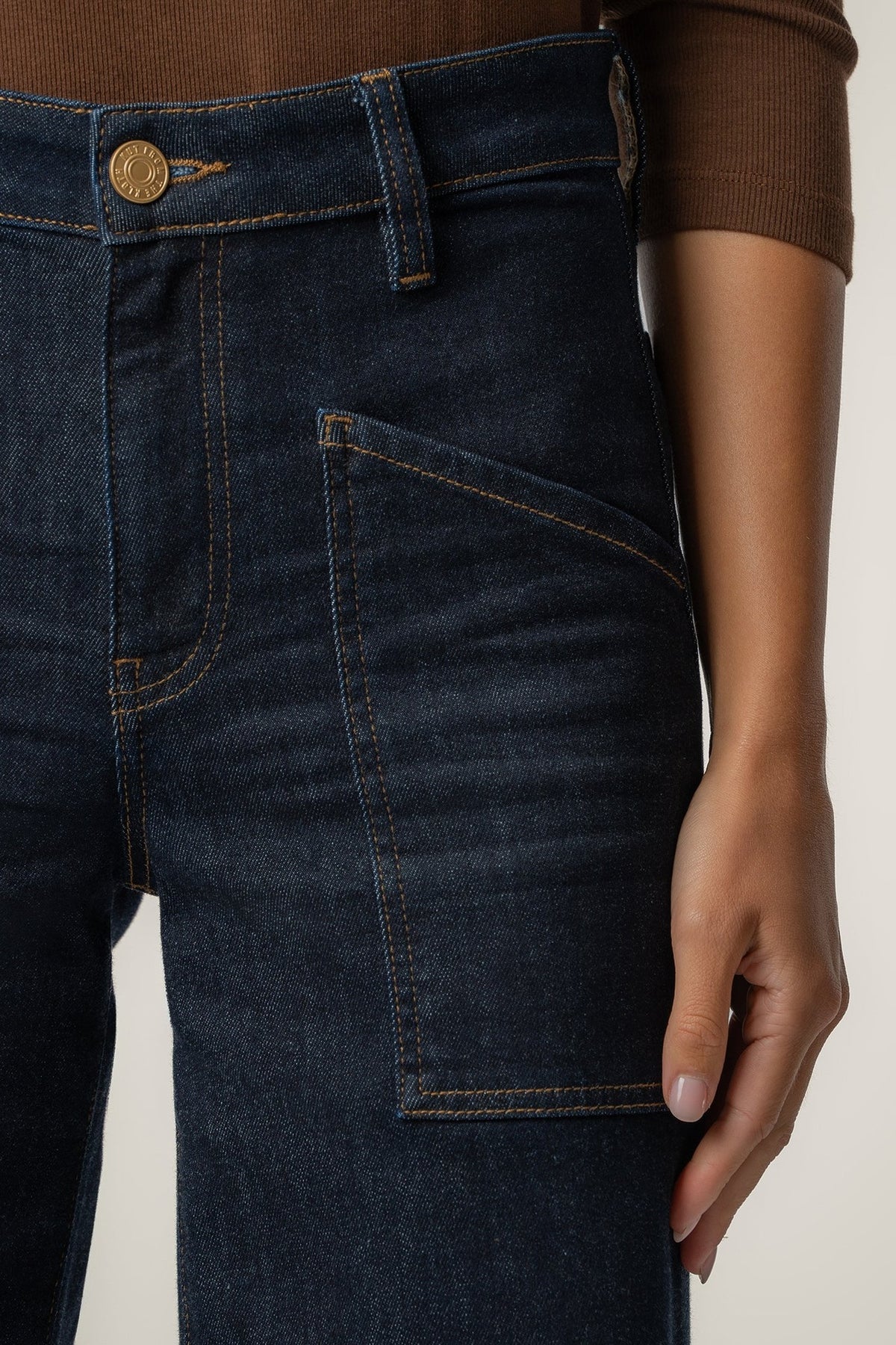 Kut Denim | Jodi High Rise Straight Leg