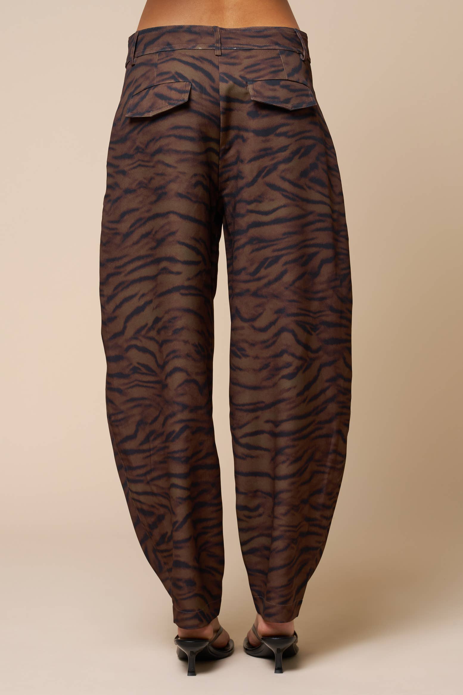 Leopard Print High Waisted Pants