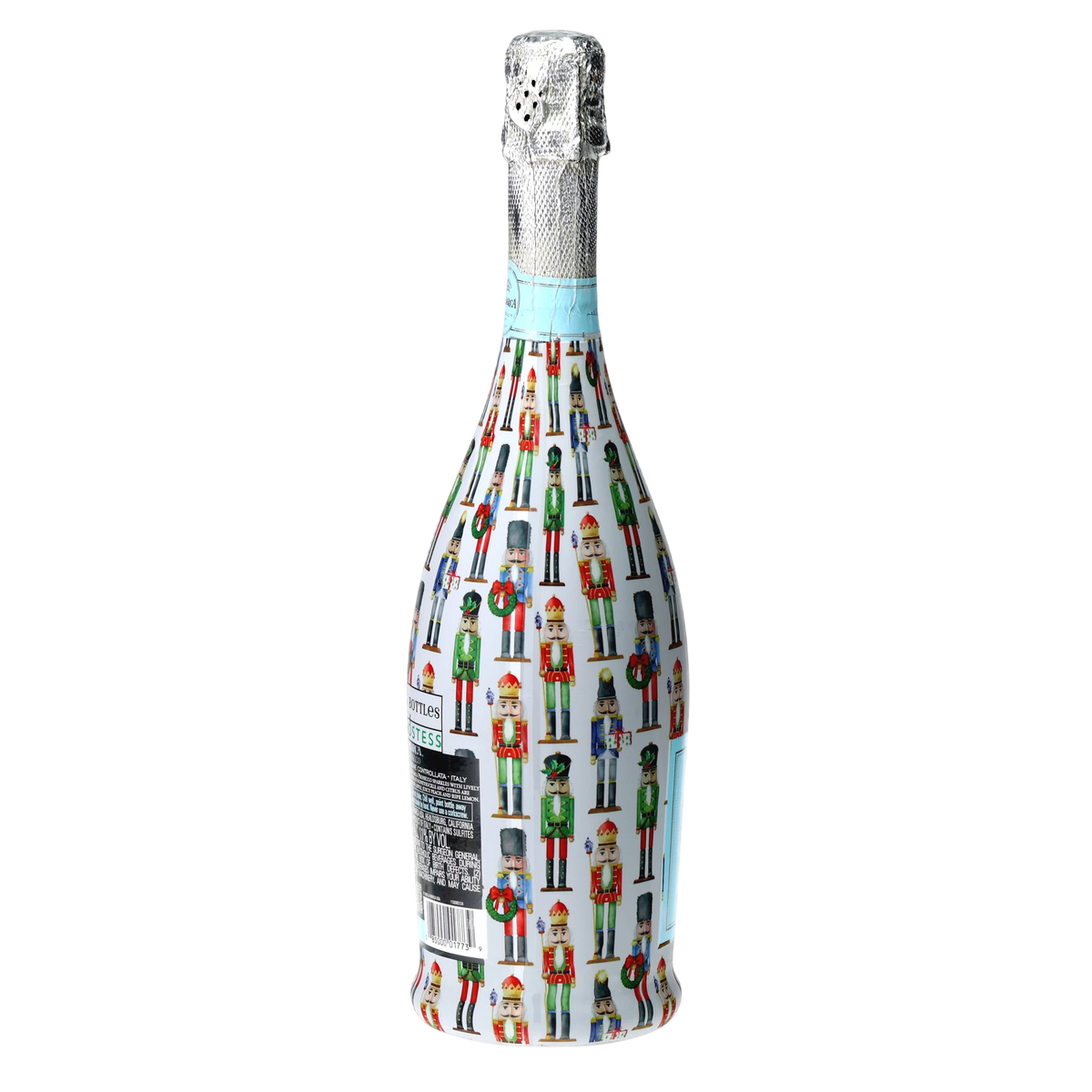 Nutcracker Prosecco Bottle Wrap – Christmas Hostess Gift