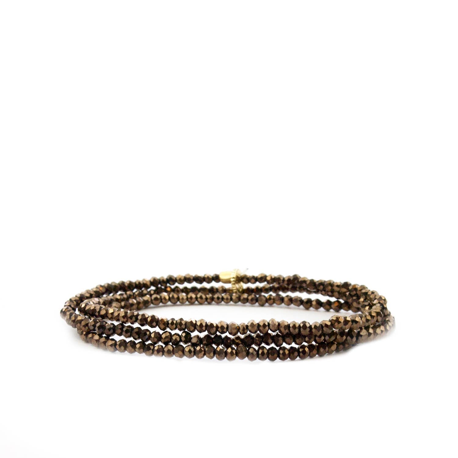 Crystal Beaded Wrap Bracelet