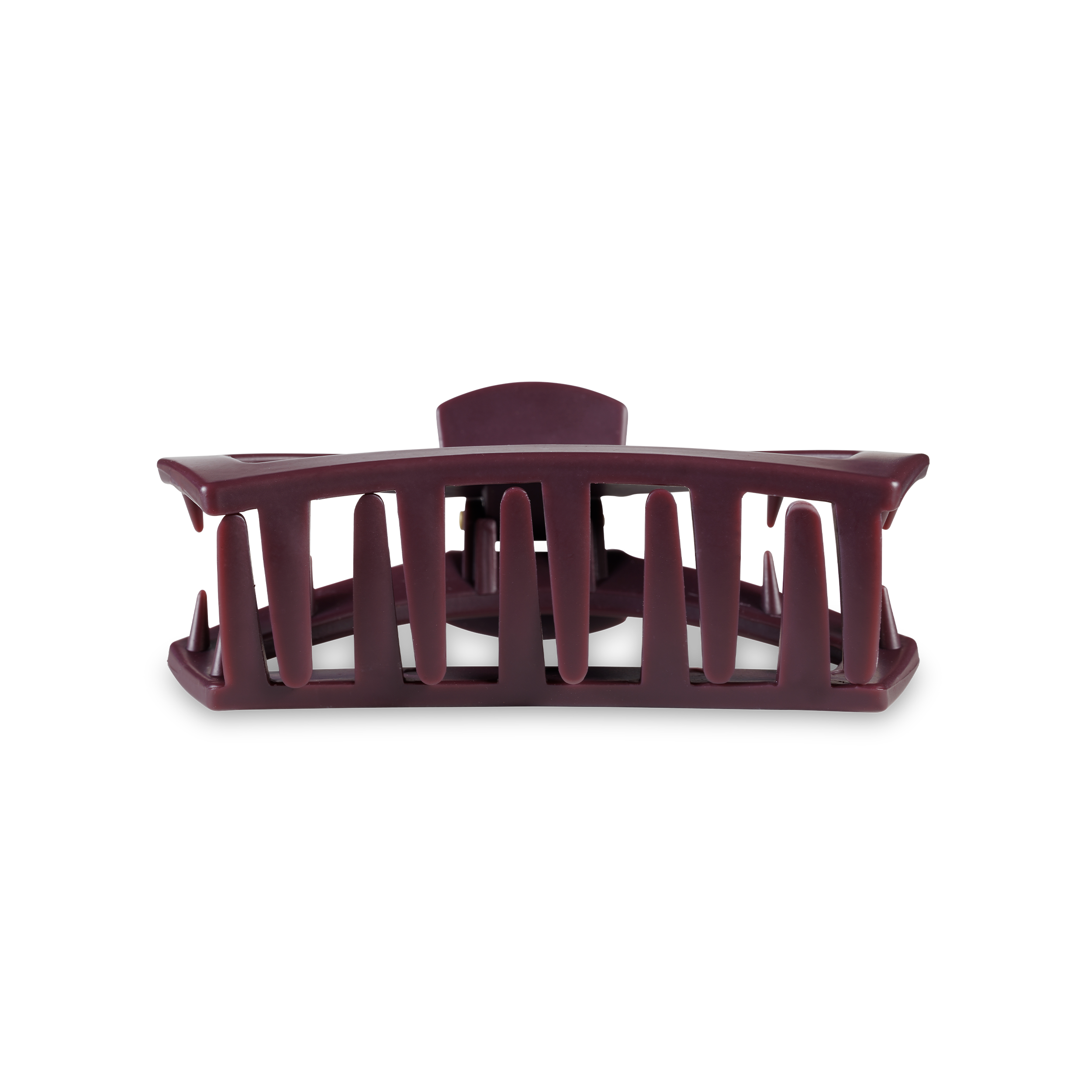 Open Hair Clip | Med. |  Burgundy Bliss