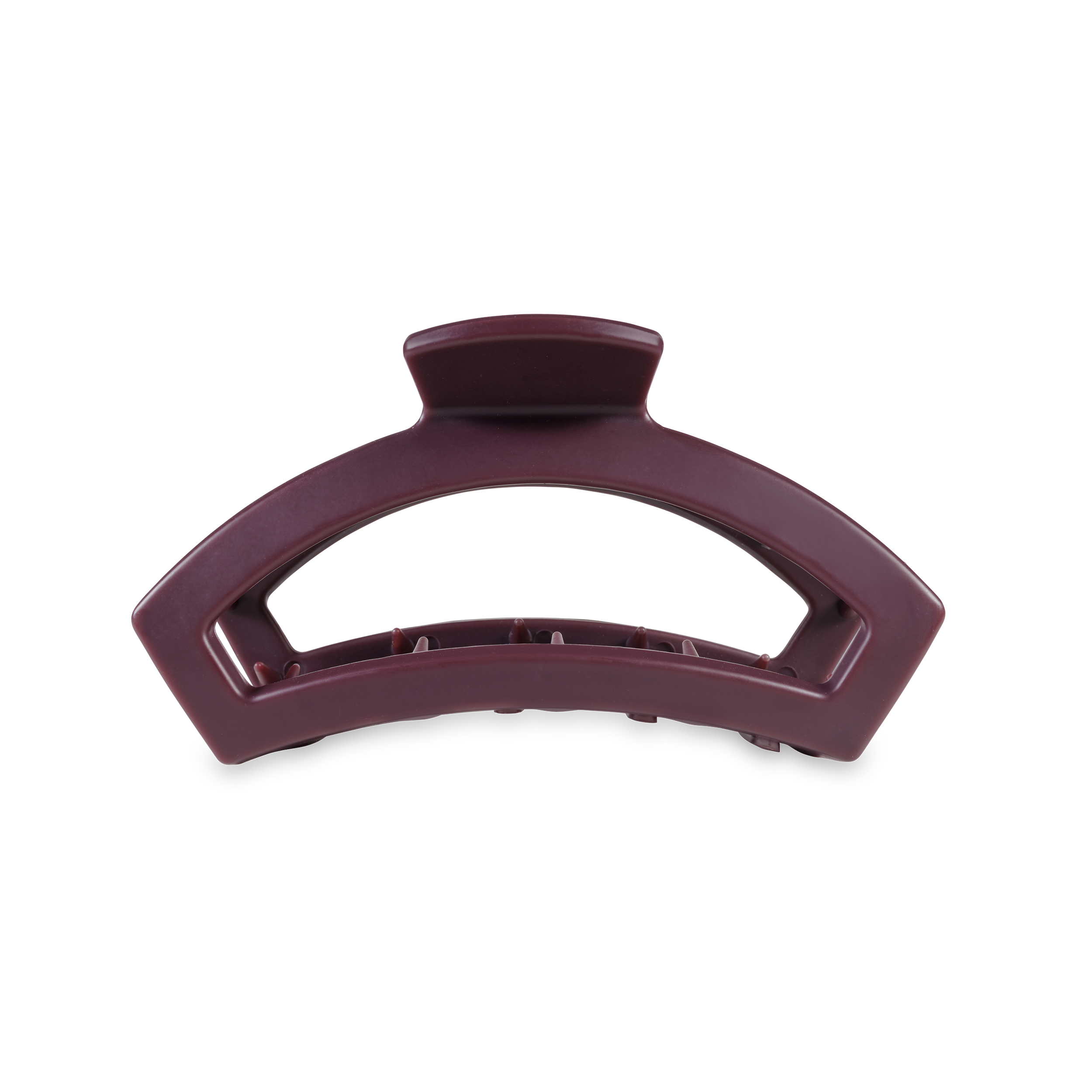 Open Hair Clip | Med. |  Burgundy Bliss