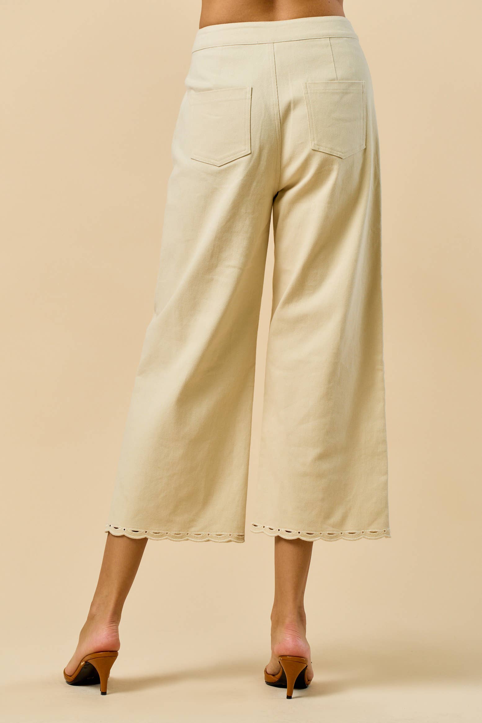 Sundrenched Eyelet Trouser