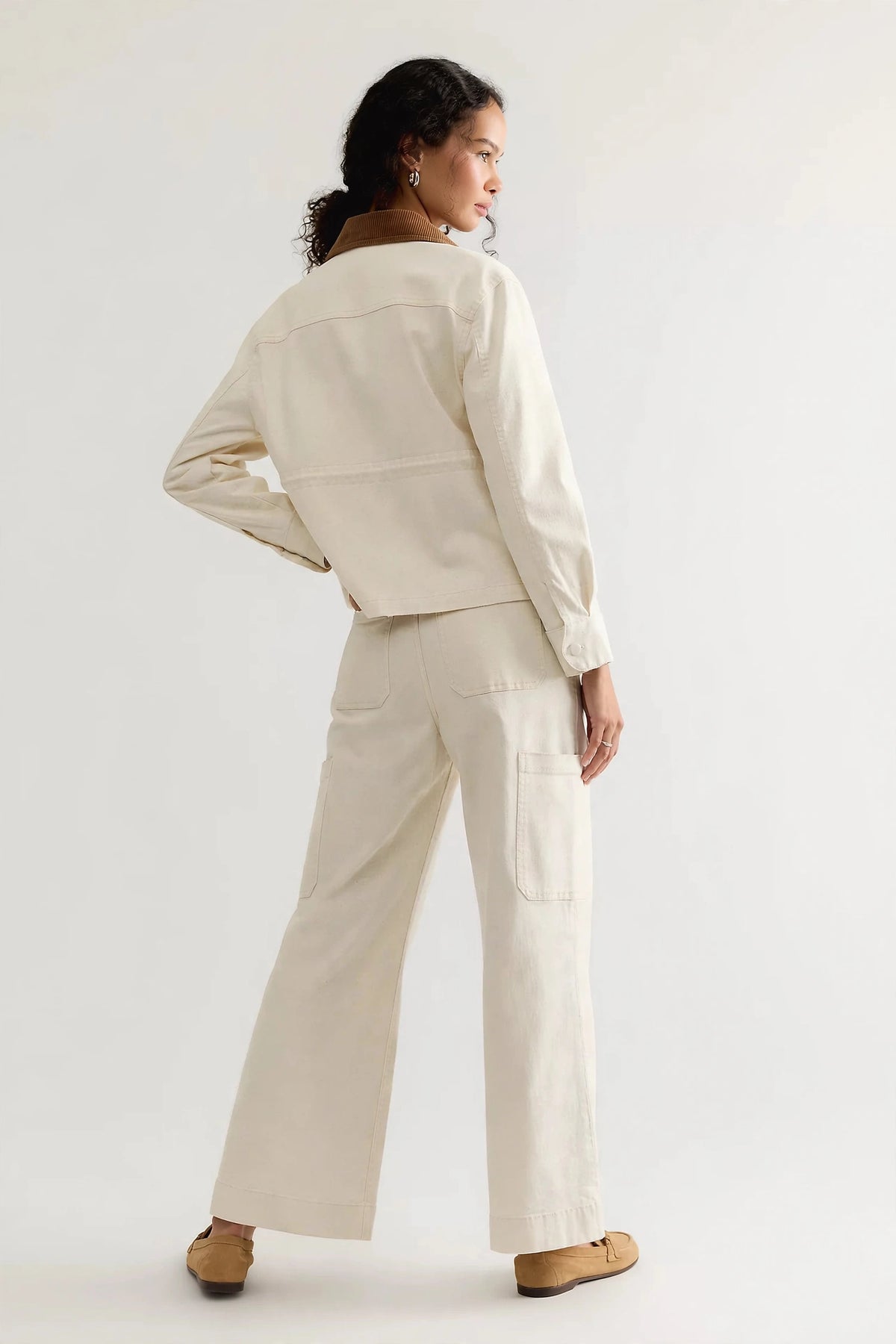 Women's Garment Washed Canvas Field Jacket