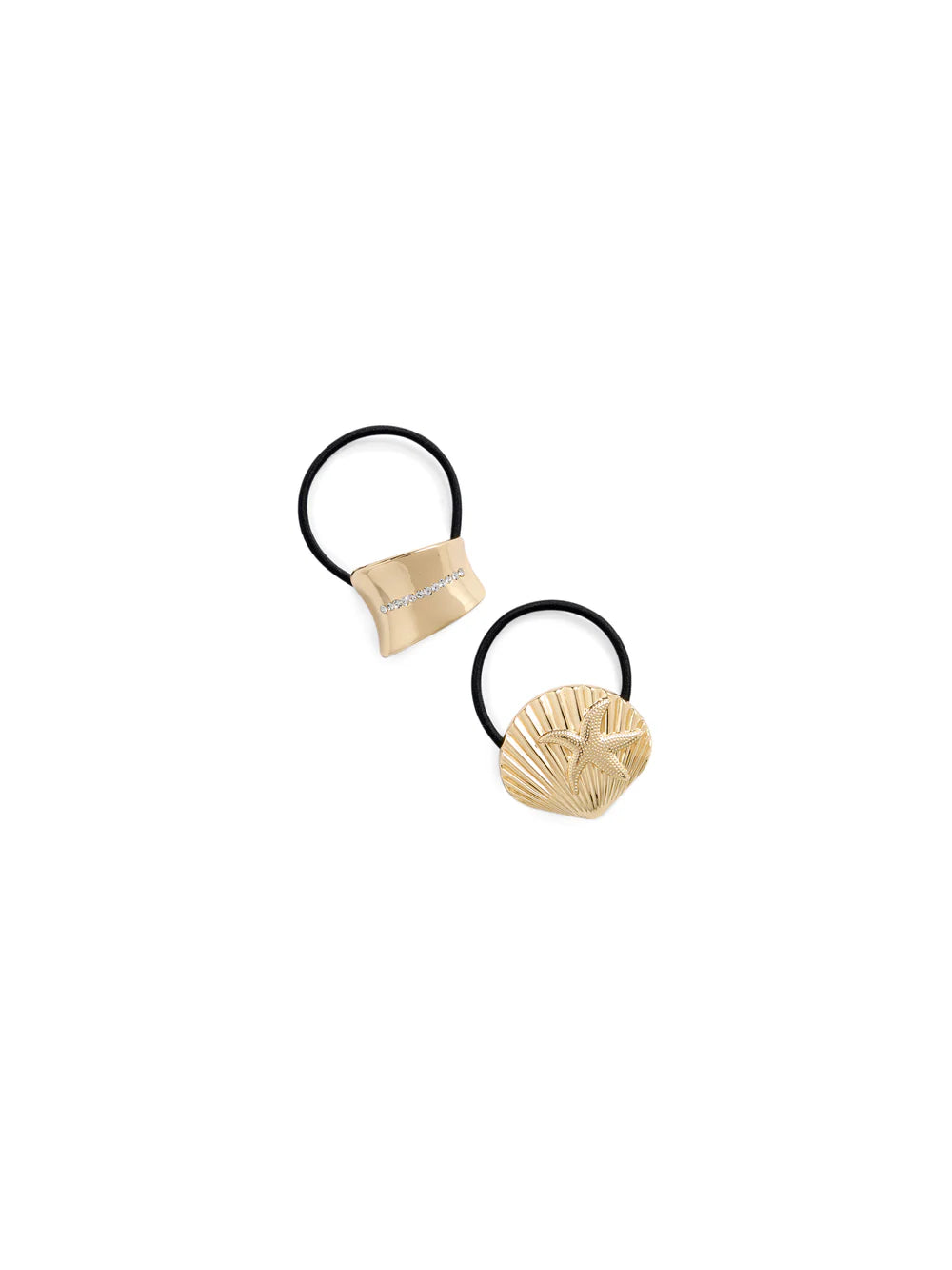 Shiraleah Set of 2  Pony Cuffs, Gold