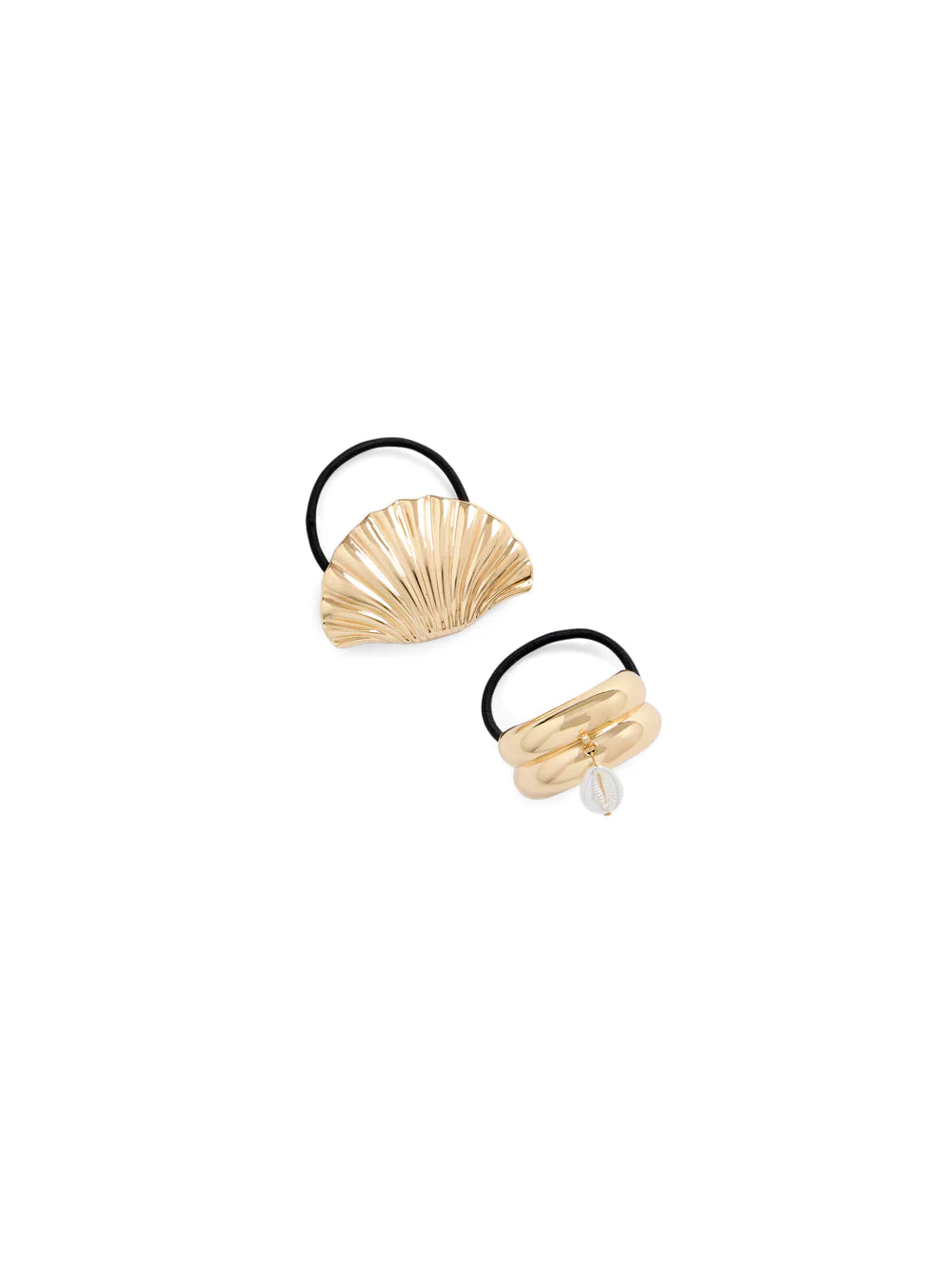 Shiraleah Set of 2  Pony Cuffs, Gold