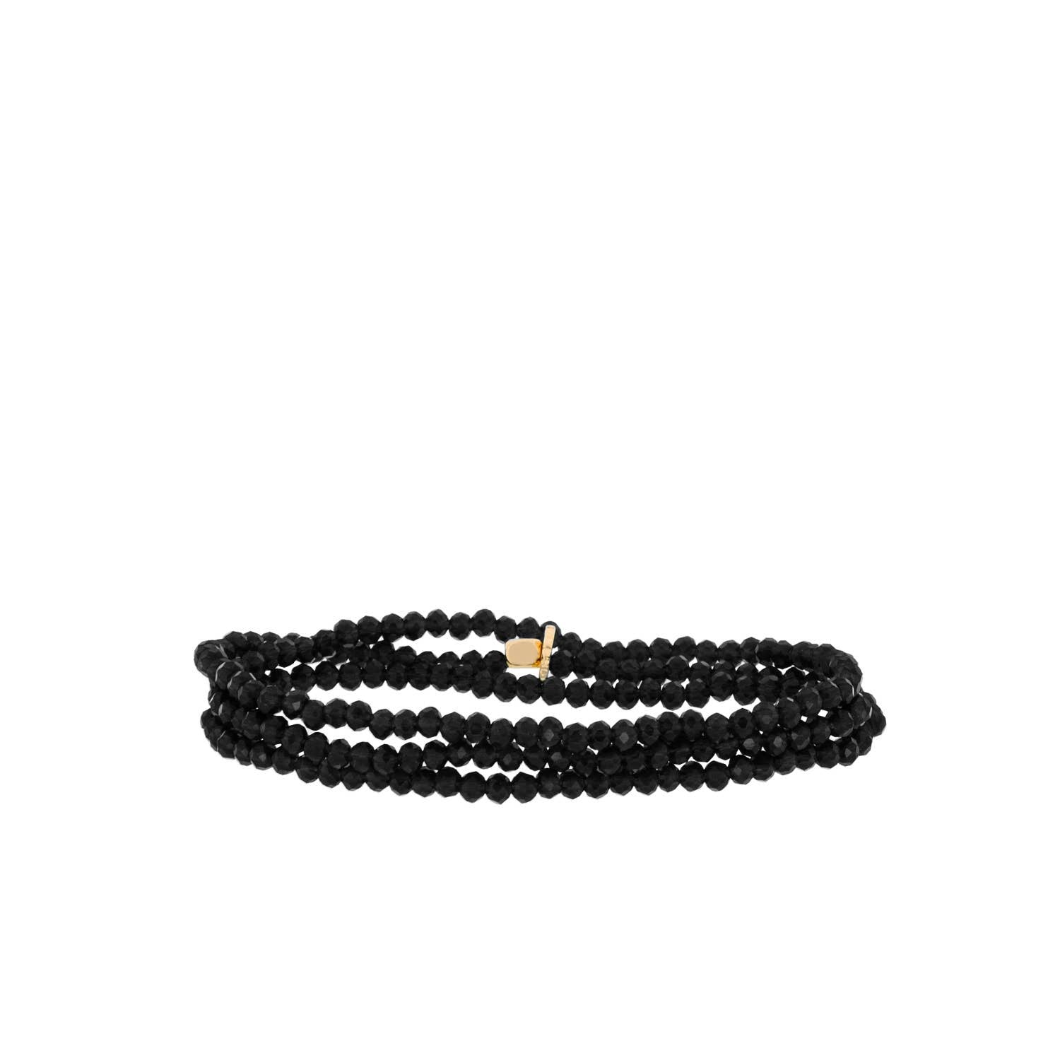 Crystal Beaded Wrap Bracelet