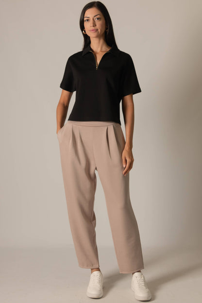 Buttermilk Collection Quarter Zip Top