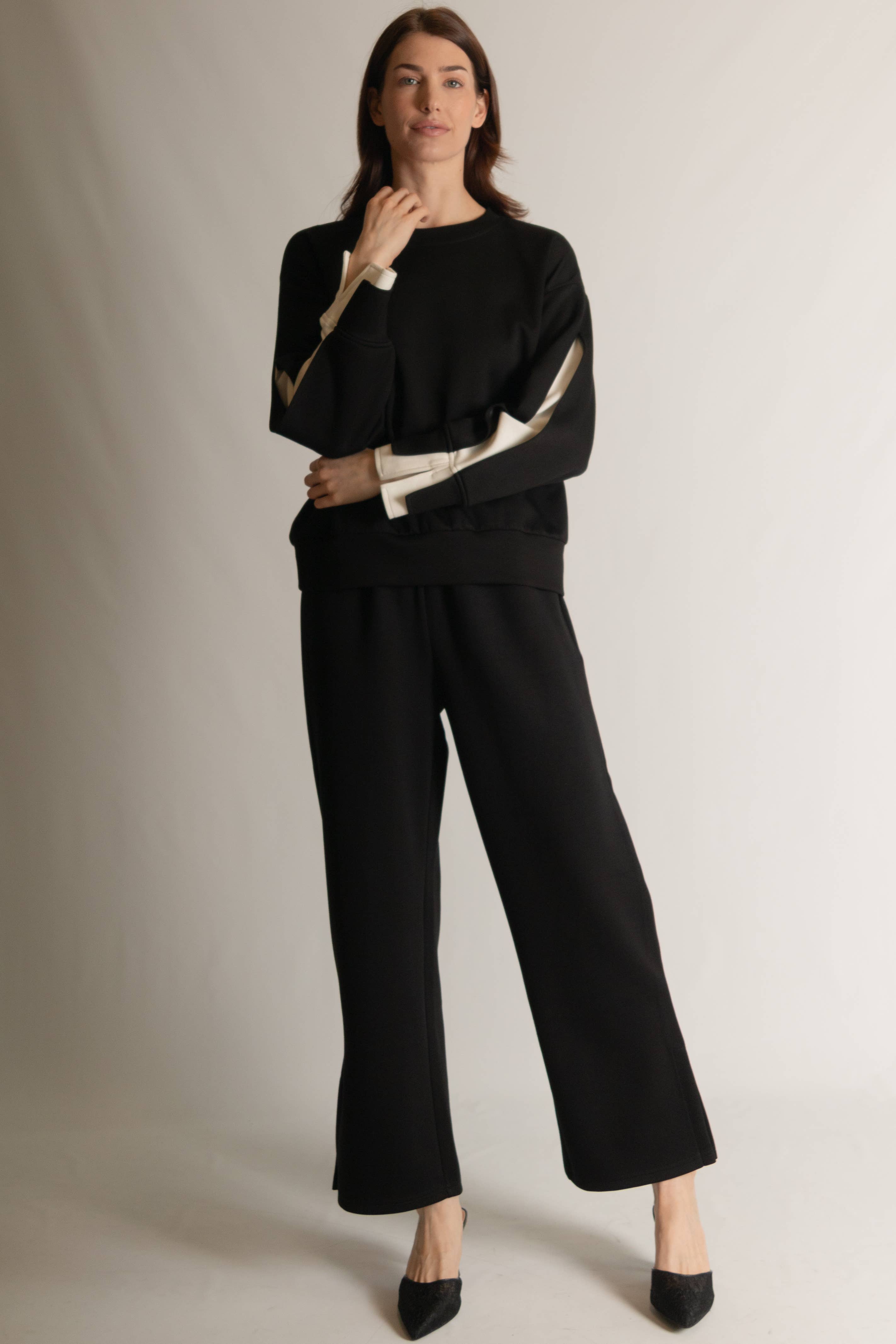 Buttermilk Collection Layered Sleeve