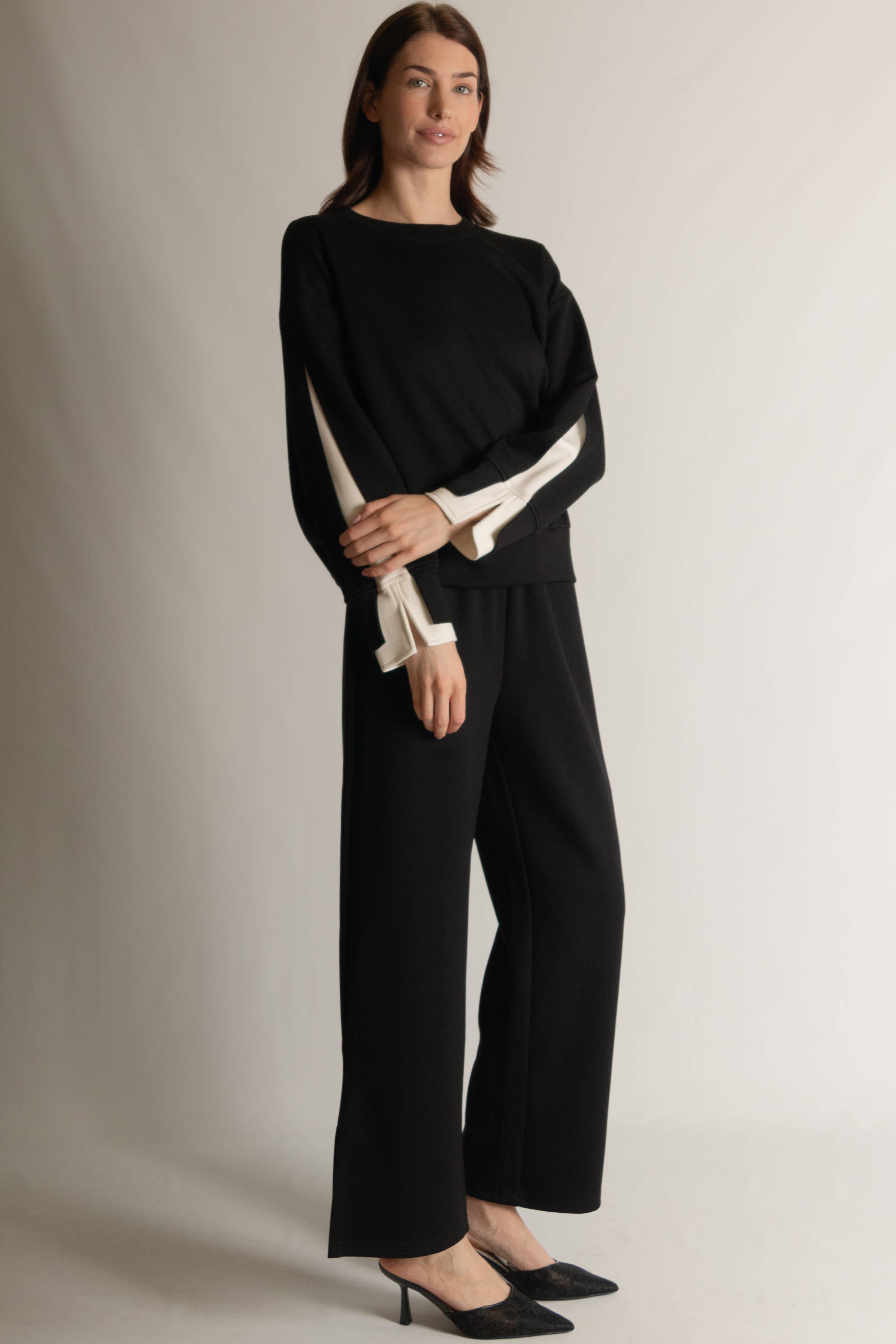 Buttermilk Collection Layered Sleeve