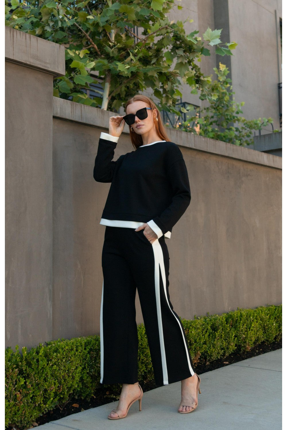 Contrast Pant