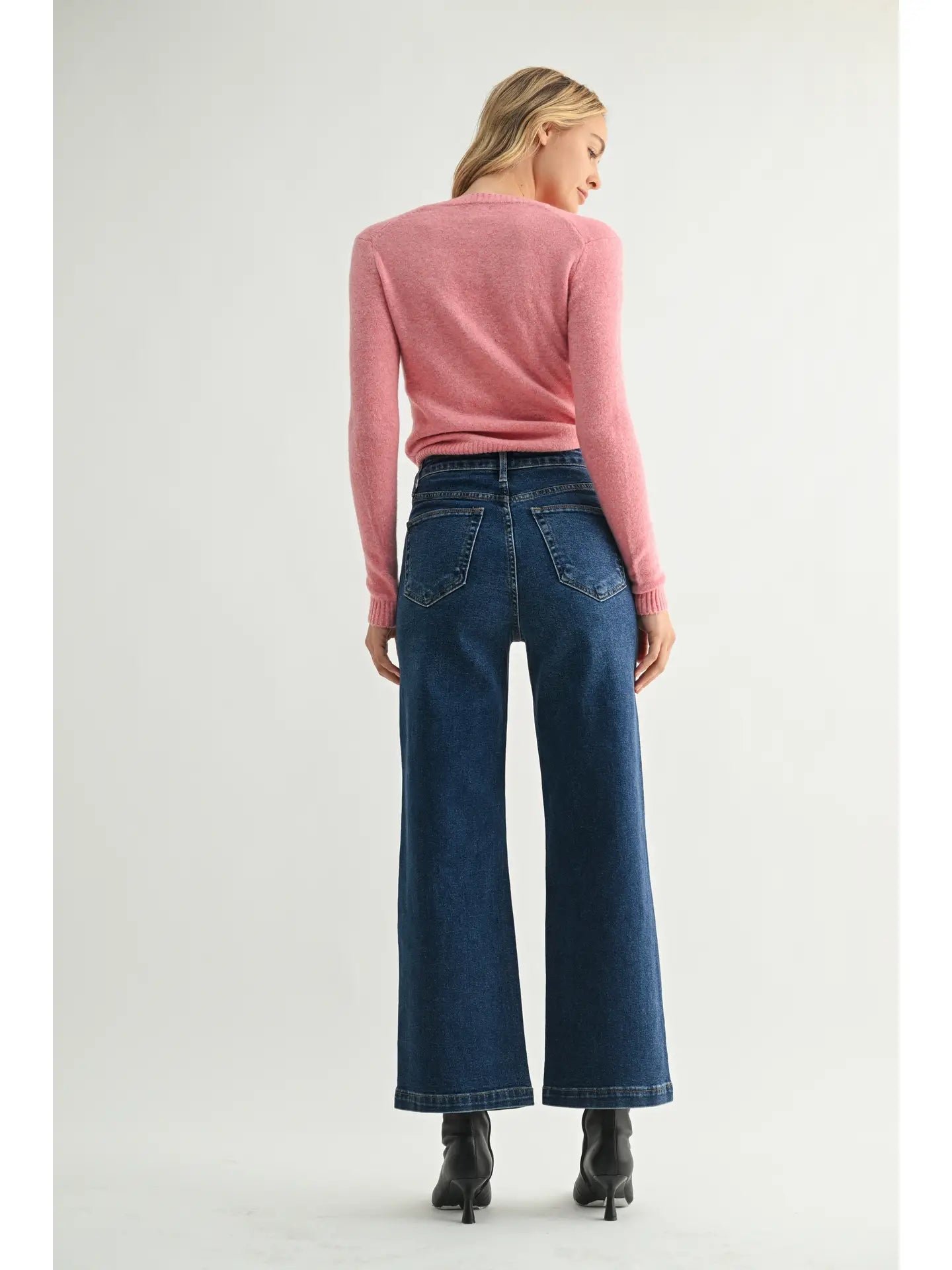 Patch Pocket Wide Leg