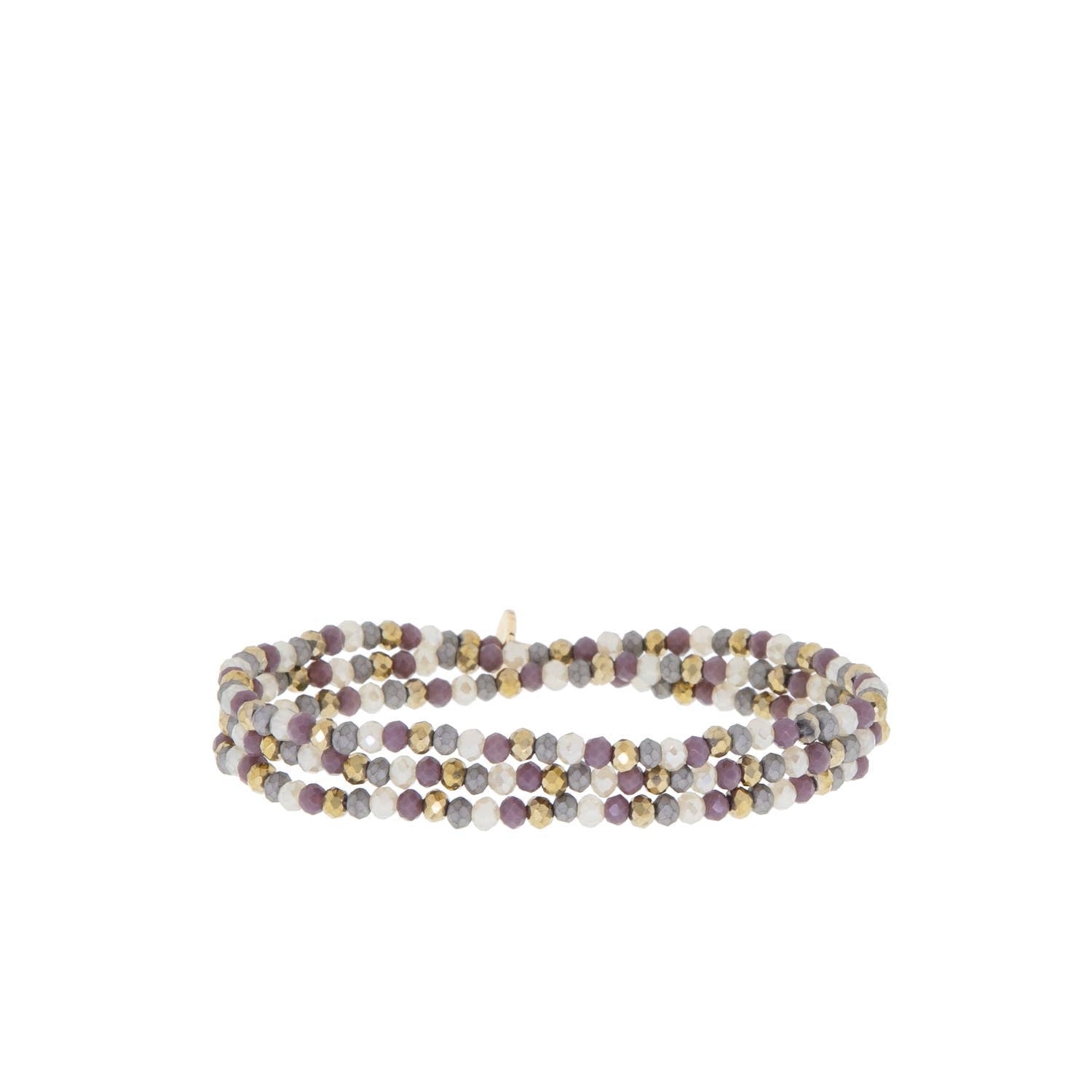 Crystal Beaded Wrap Bracelet