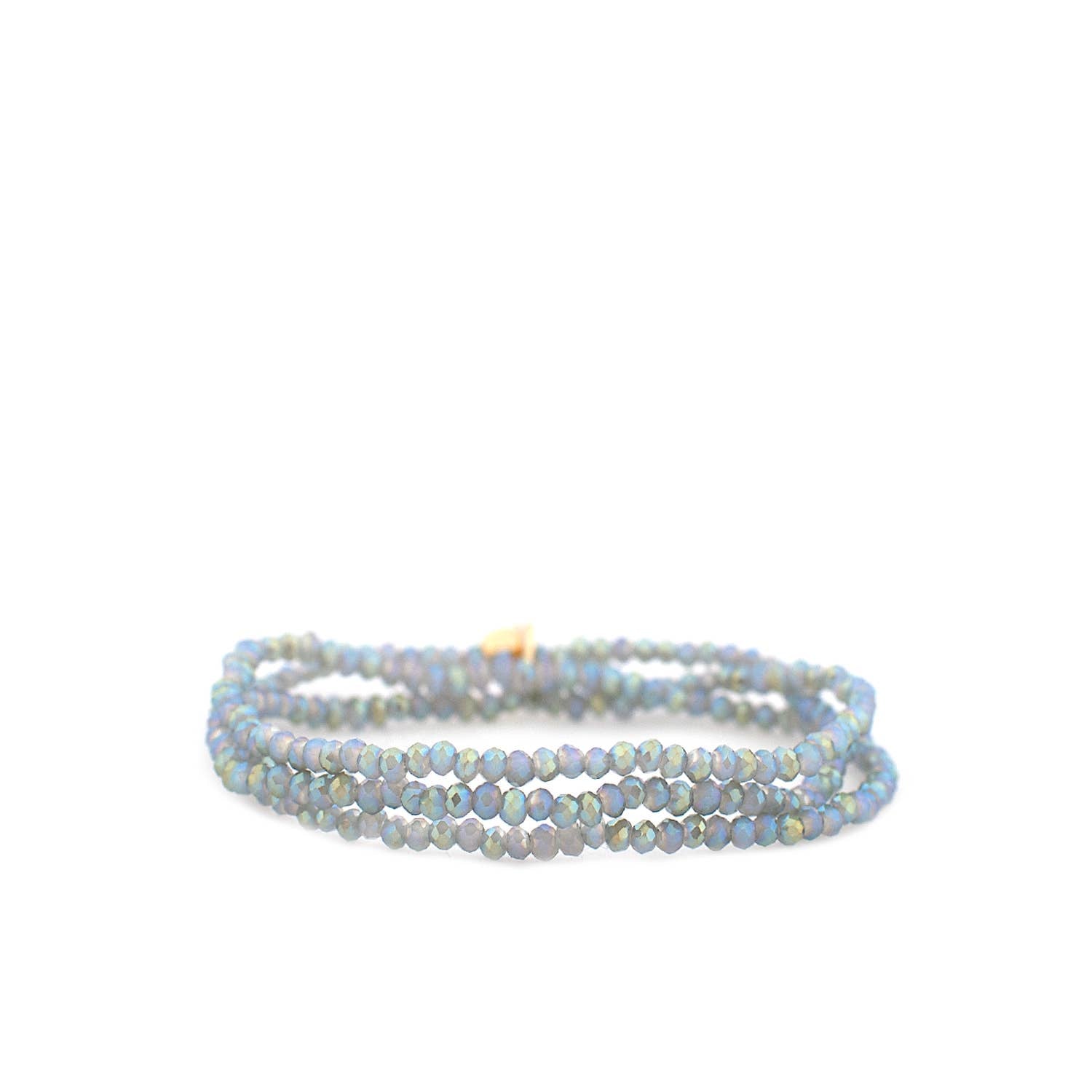 Crystal Beaded Wrap Bracelet